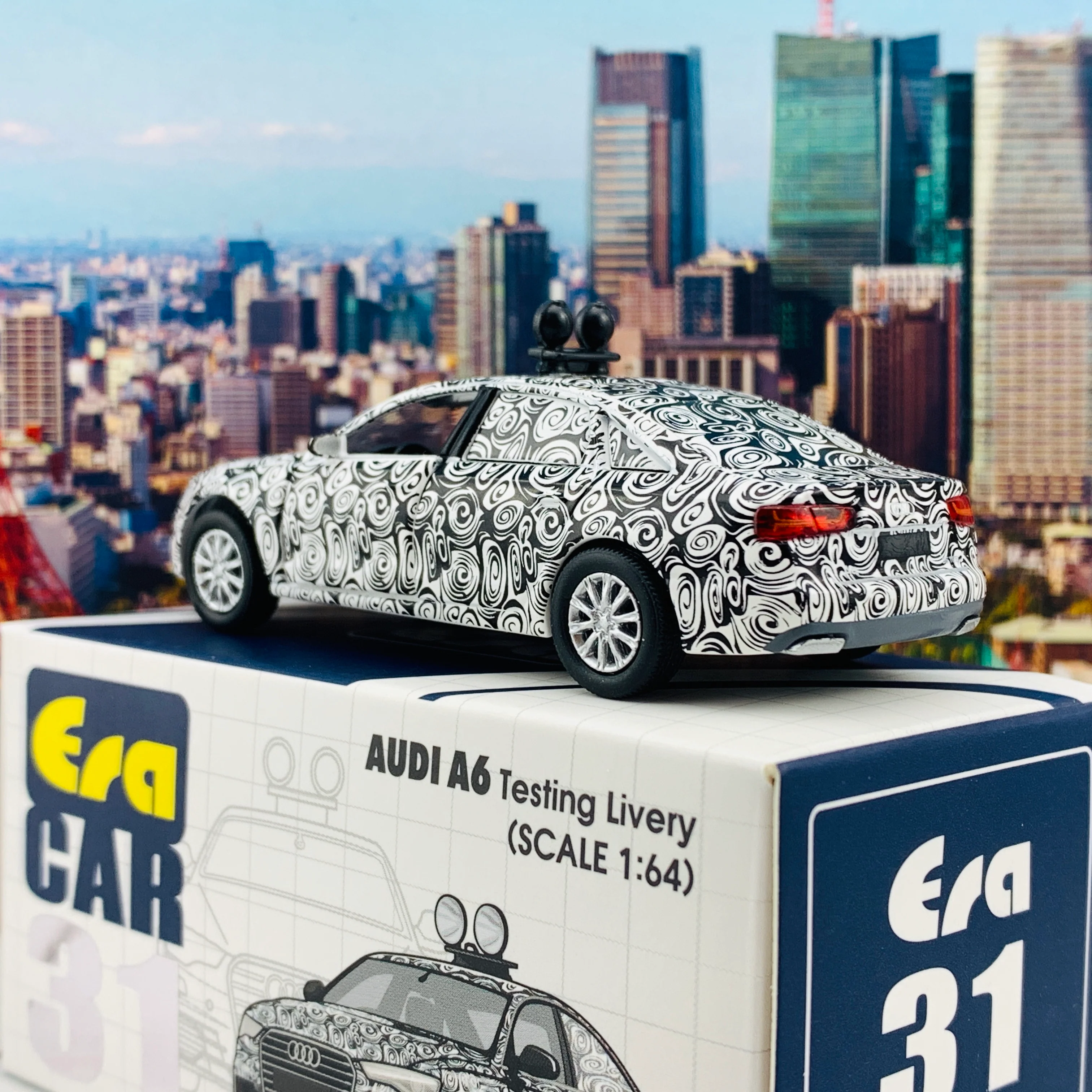 ERA CAR 31 Audi A6 Testing Livery (1/64 ) AU20A6RF31 - Image 4