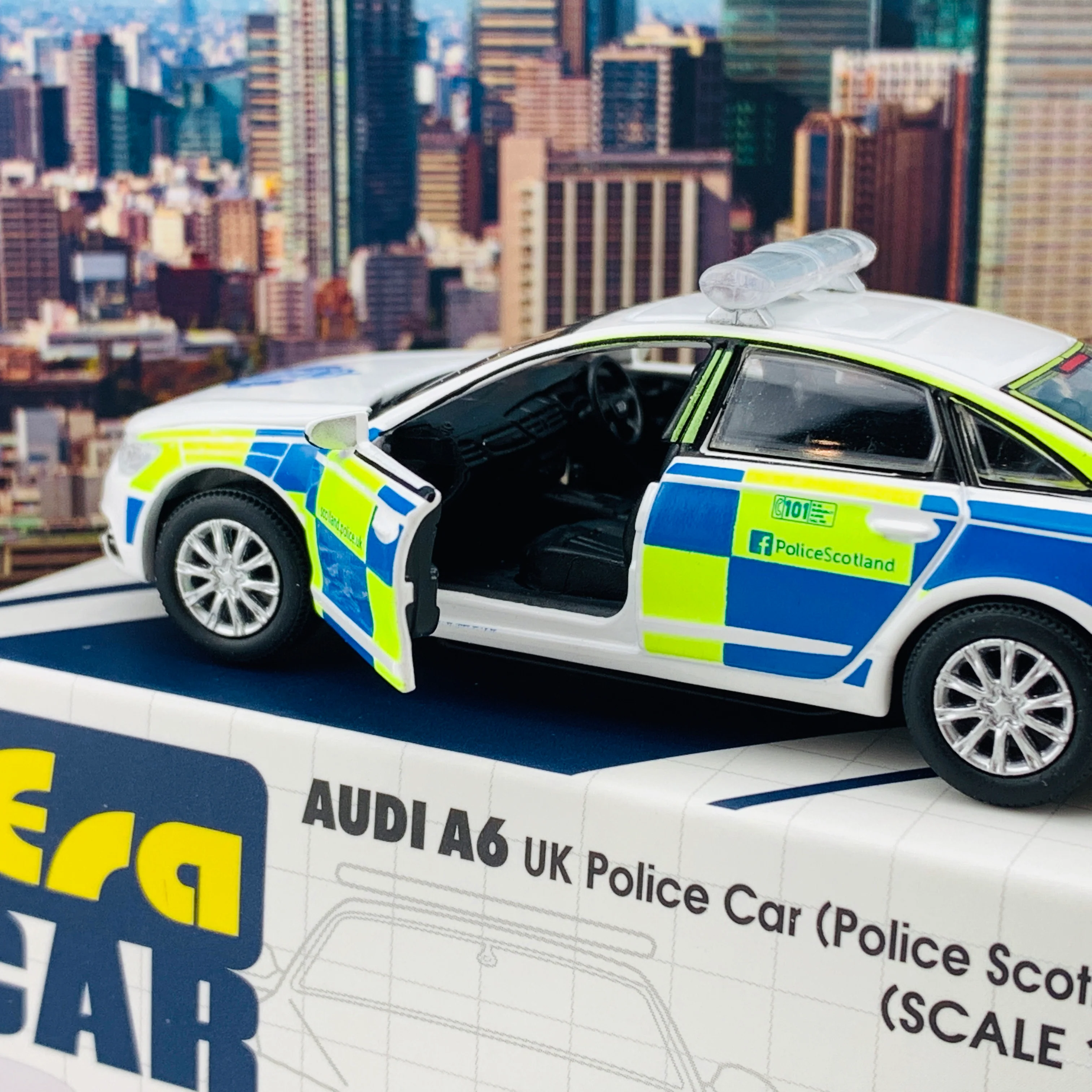 ERA CAR 31 Audi A6 UK Police Car (Police Scotland) (1/64) AU20A6RN31 - Image 6