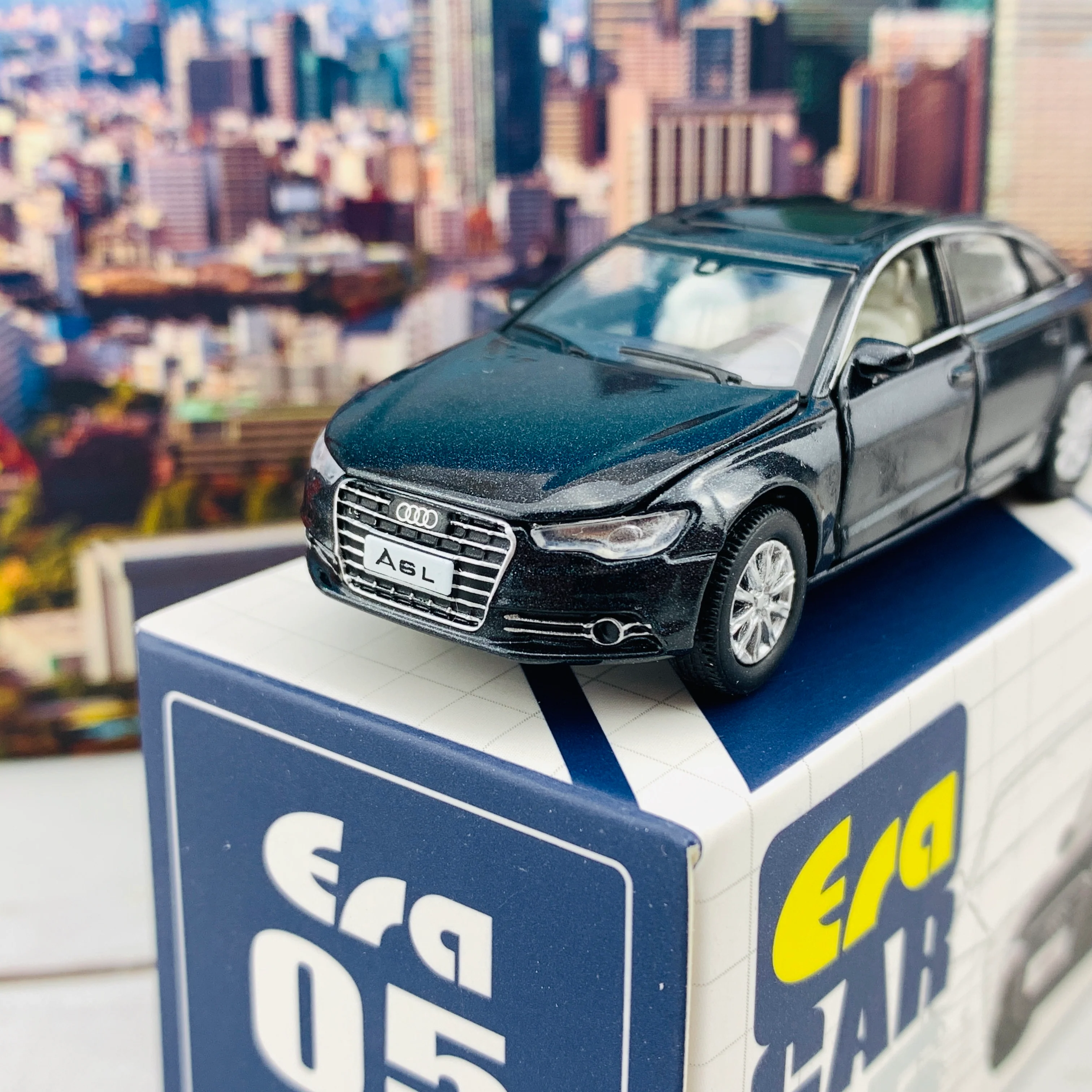 ERA CAR 05 Audi A6L Black (1/64) AU19A6LRN05 - Image 4