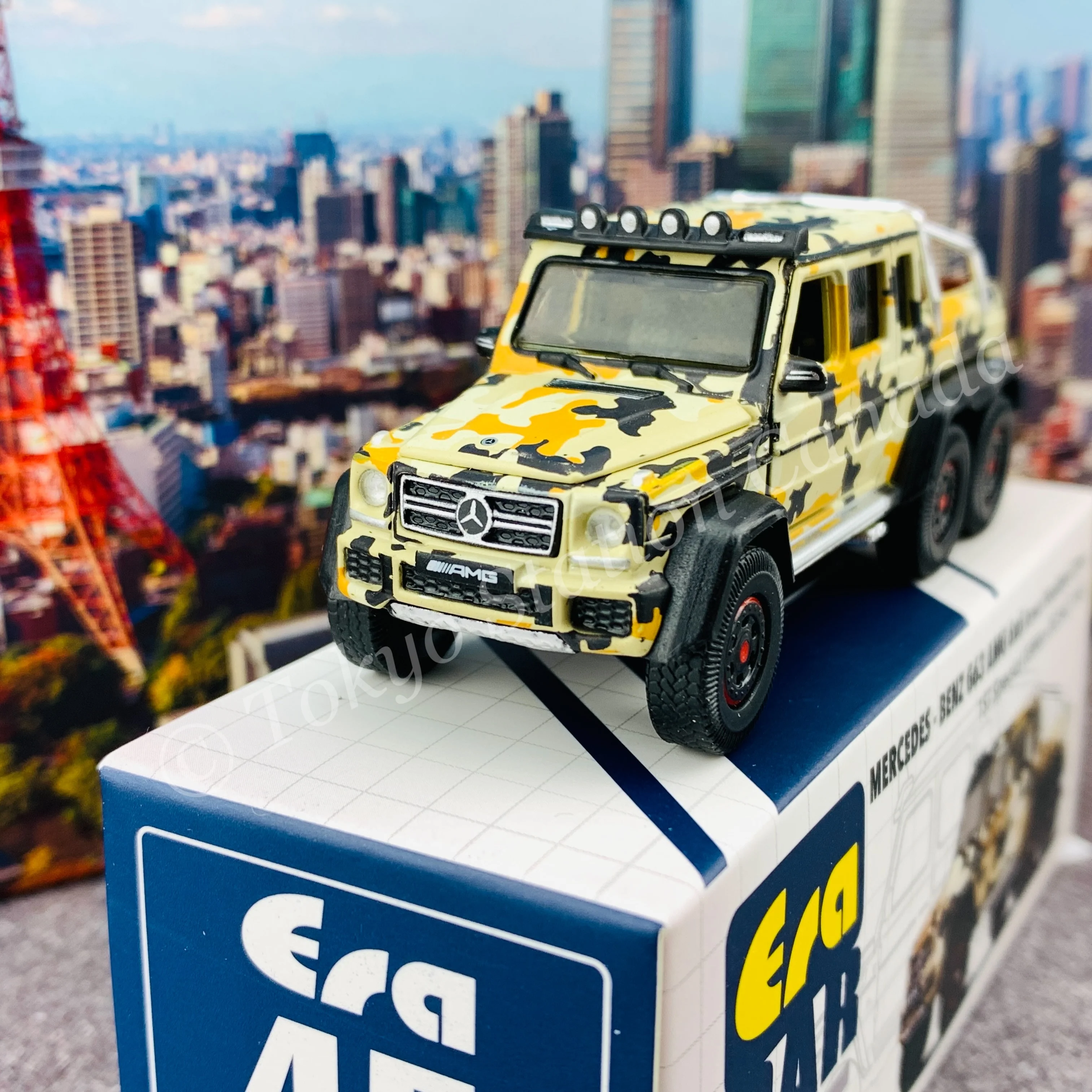 ERA CAR 45 1/64 Mercedes-Benz G63 AMG 6x6 Brown Woodland Camo (1st Special Edition) MB206X6RF45 - Image 2