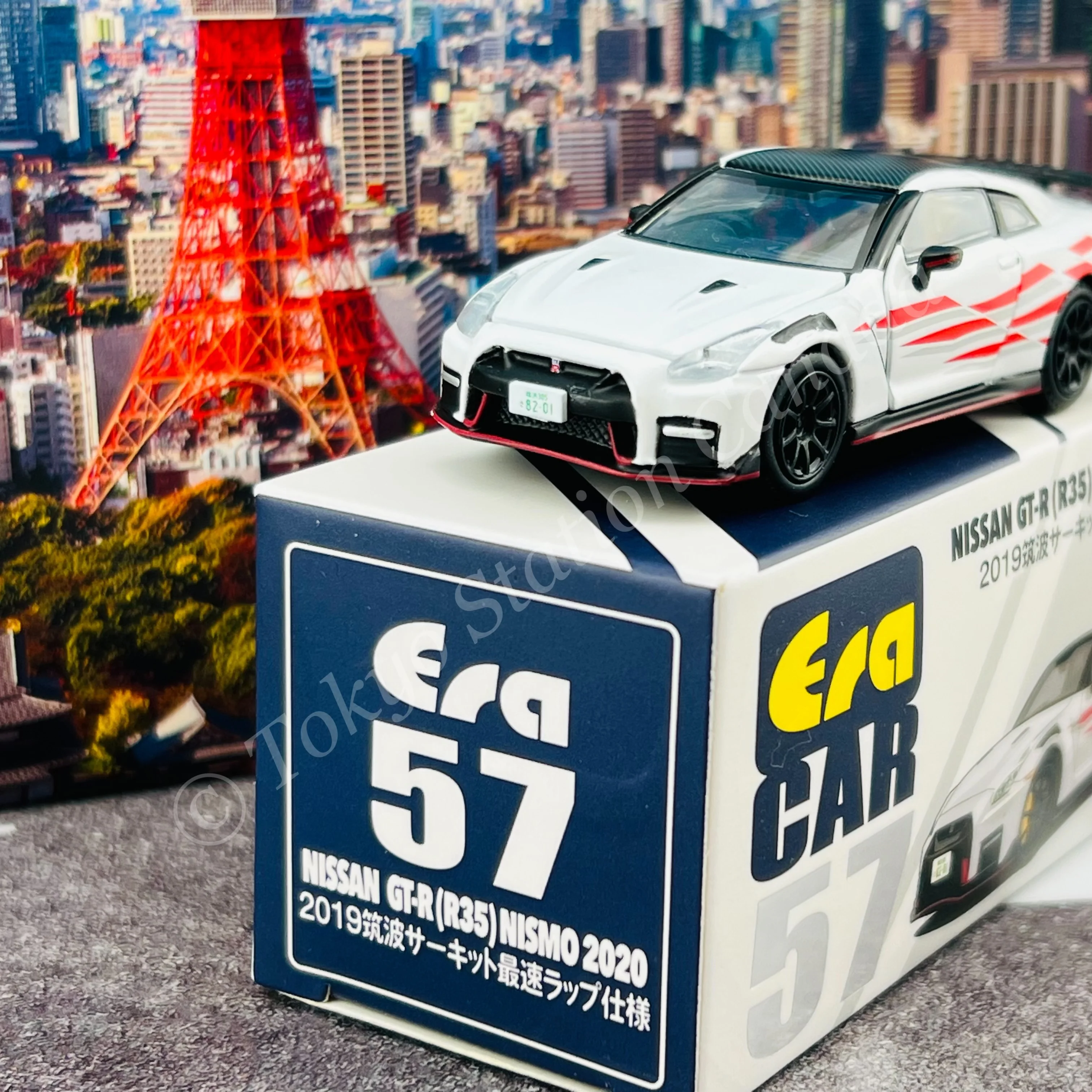 ERA CAR 1/64 Nissan GTR (R35) NISMO 2020 Tsukuba Fastest Lap 2019 (4897099931874) - Image 2