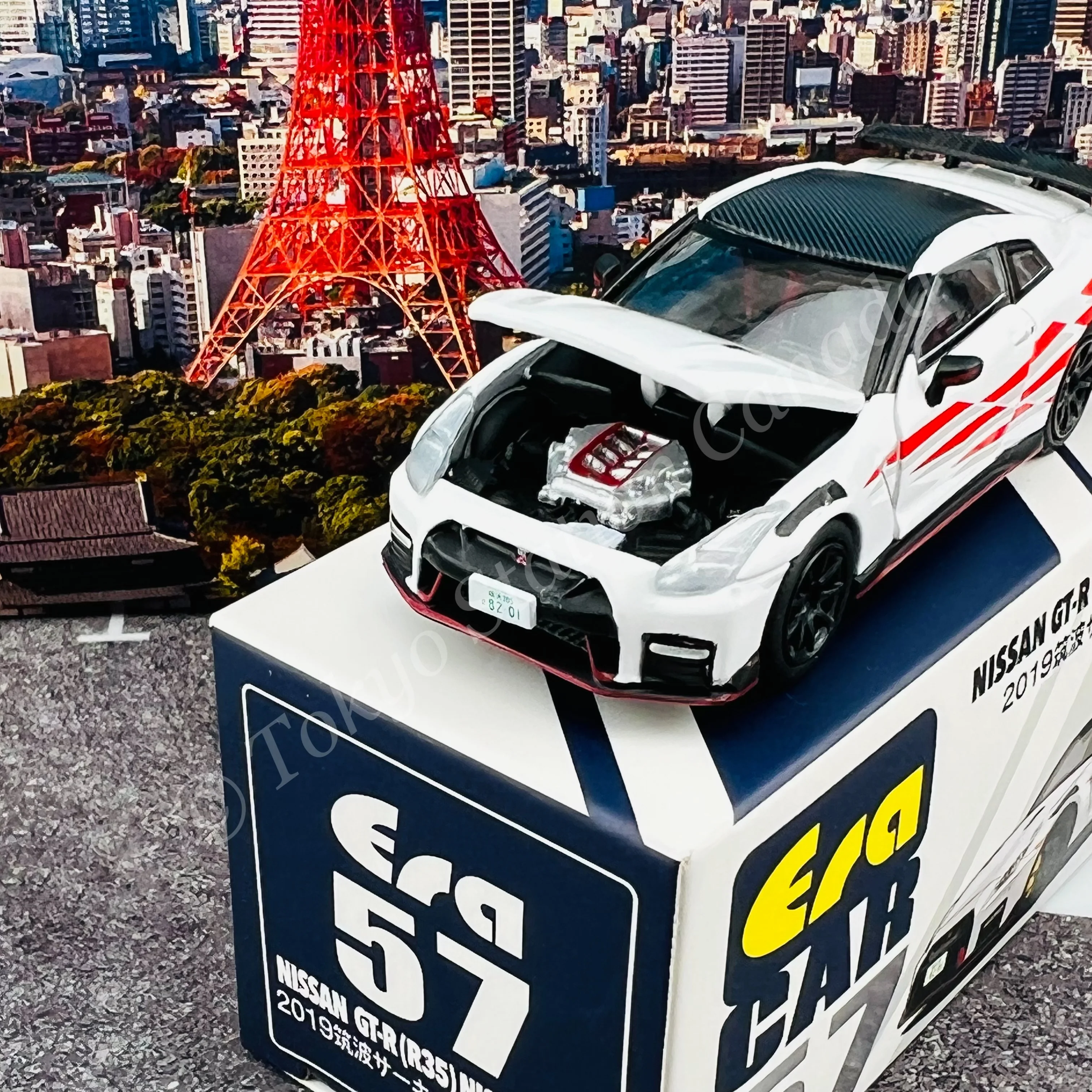 ERA CAR 1/64 Nissan GTR (R35) NISMO 2020 Tsukuba Fastest Lap 2019 (4897099931874) - Image 3
