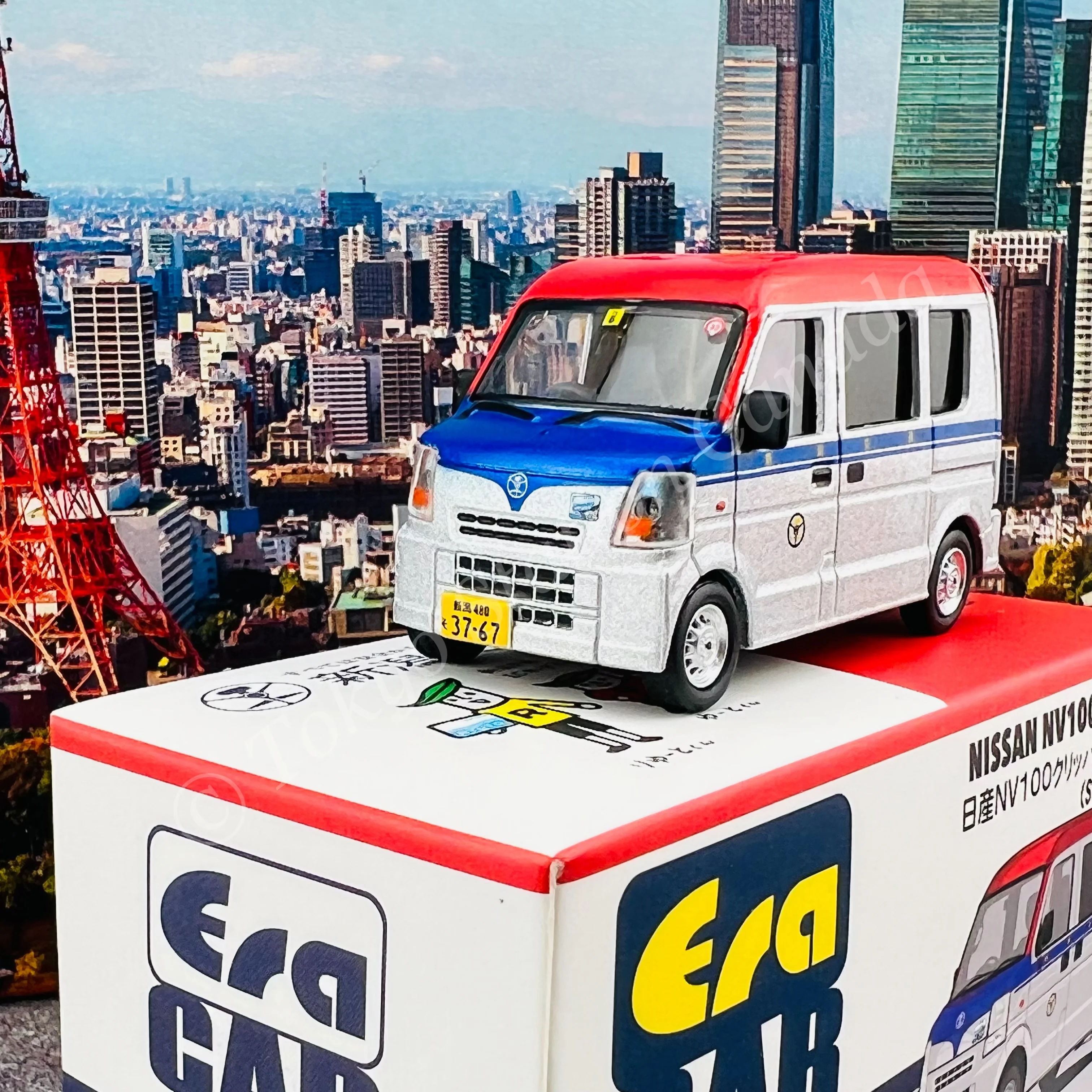 ERA CAR 1/64 NISSAN NV100 CLIPPER Niigata Kotsu (4897099931768) - Image 2