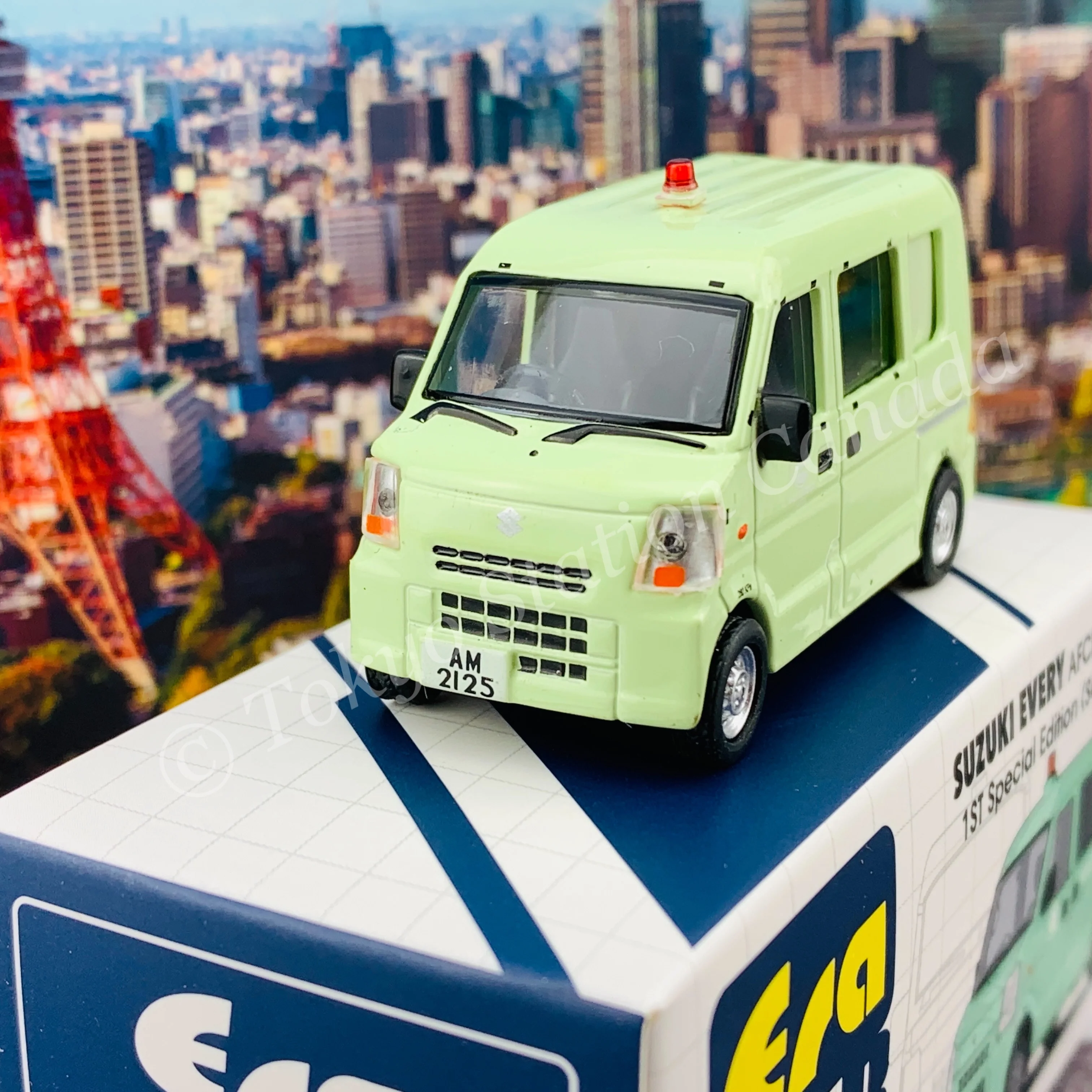 ERA CAR 1/64 Suzuki Every AFCD Mini Van 1st Special Edition SU19EVERF42 - Image 4