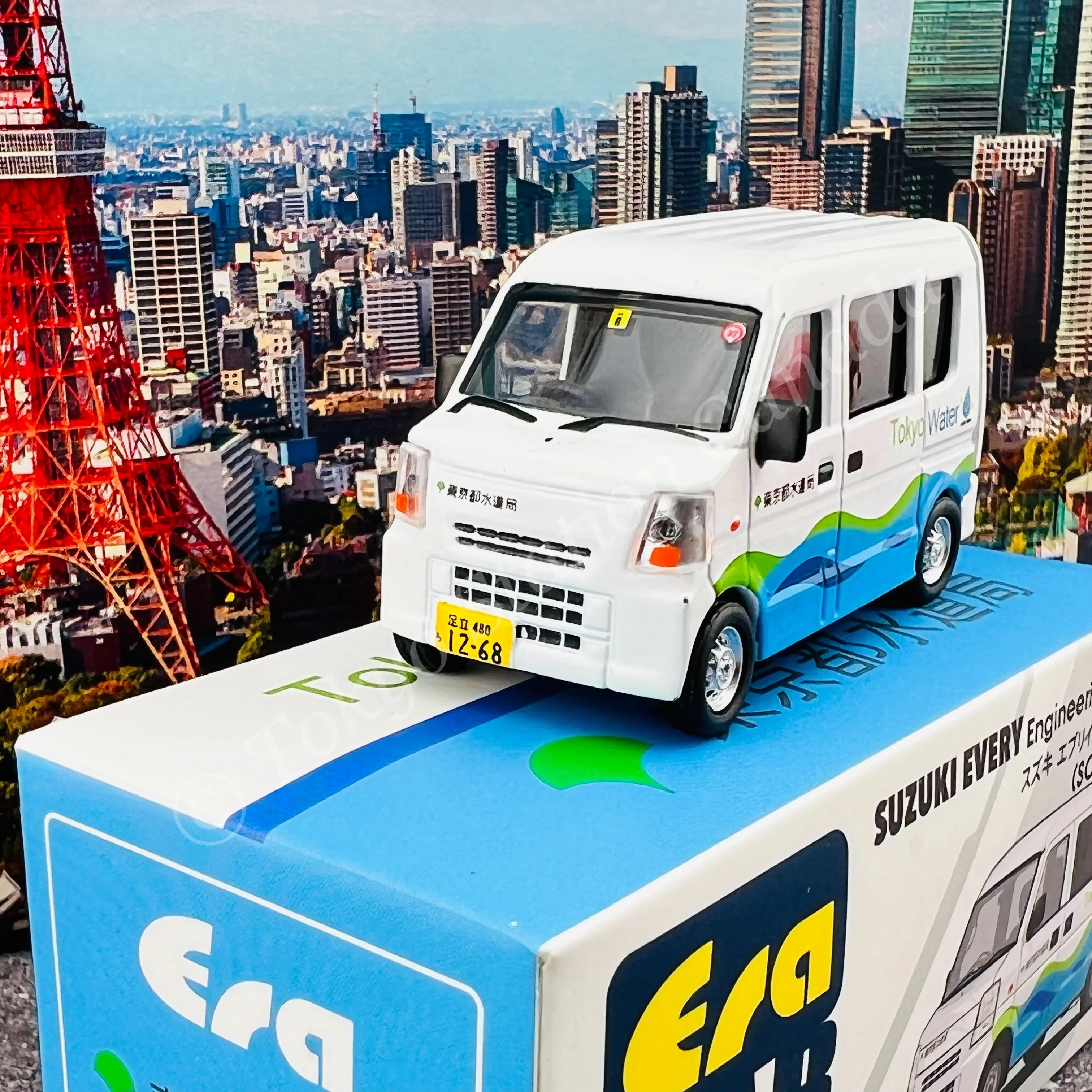 ERA CAR 1/64 Suzuki Every Engineering Vehicle Tokyo Metro Government Bureau of Waterworks (4897099931720) - Image 2