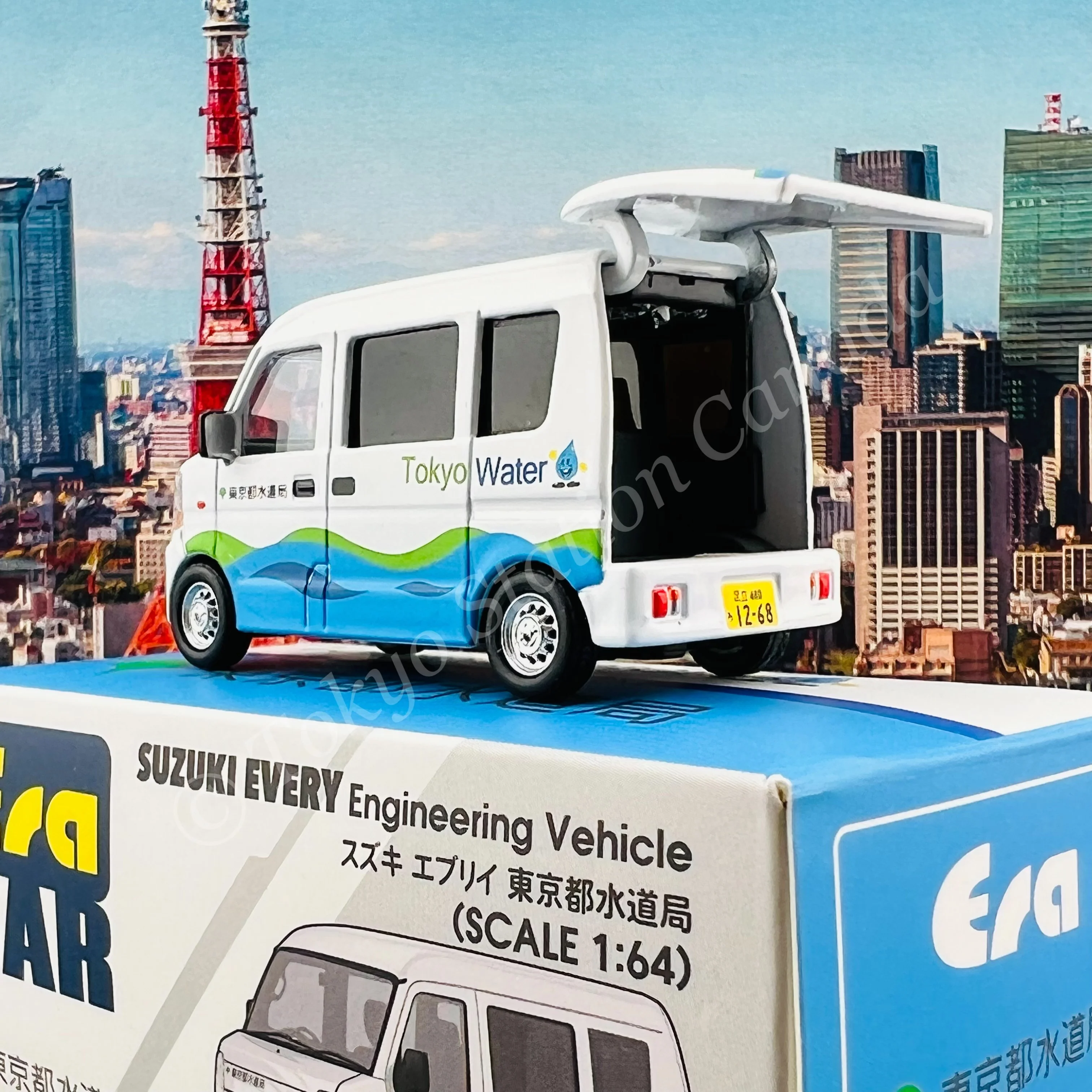 ERA CAR 1/64 Suzuki Every Engineering Vehicle Tokyo Metro Government Bureau of Waterworks (4897099931720) - Image 6