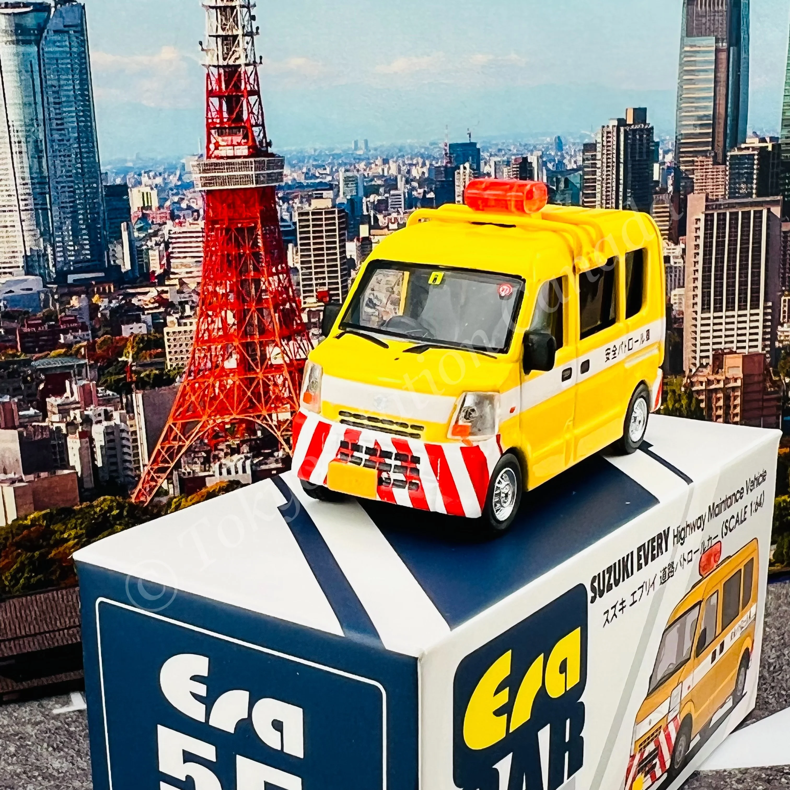 ERA CAR 1/64 Suzuki Every Highway Maintance Vehicle (4897099931812) - Image 2