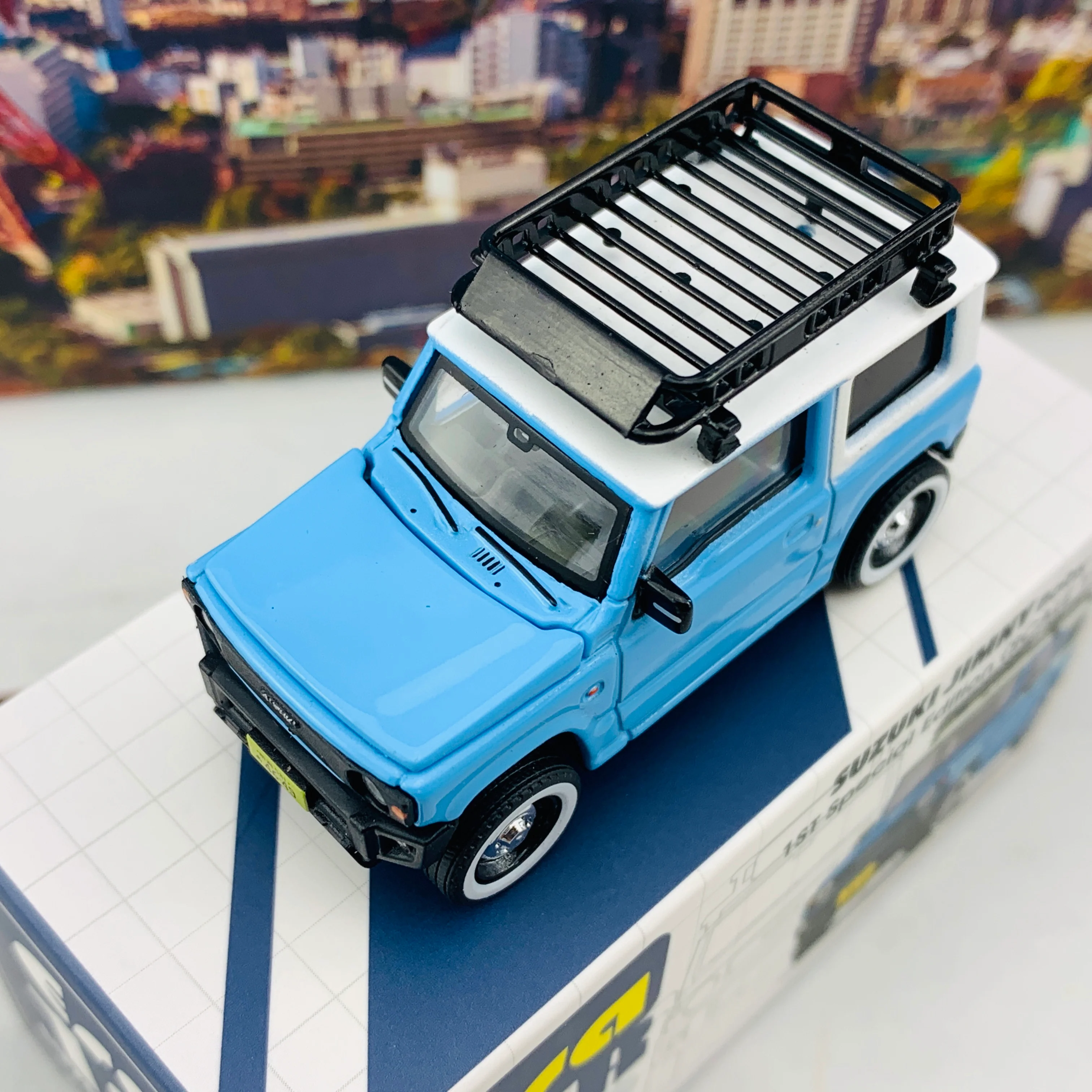 ERA CAR 12 Suzuki Jimny Baby Blue 1ST Special Edition (1/64) SU19JSRF12 - Image 3