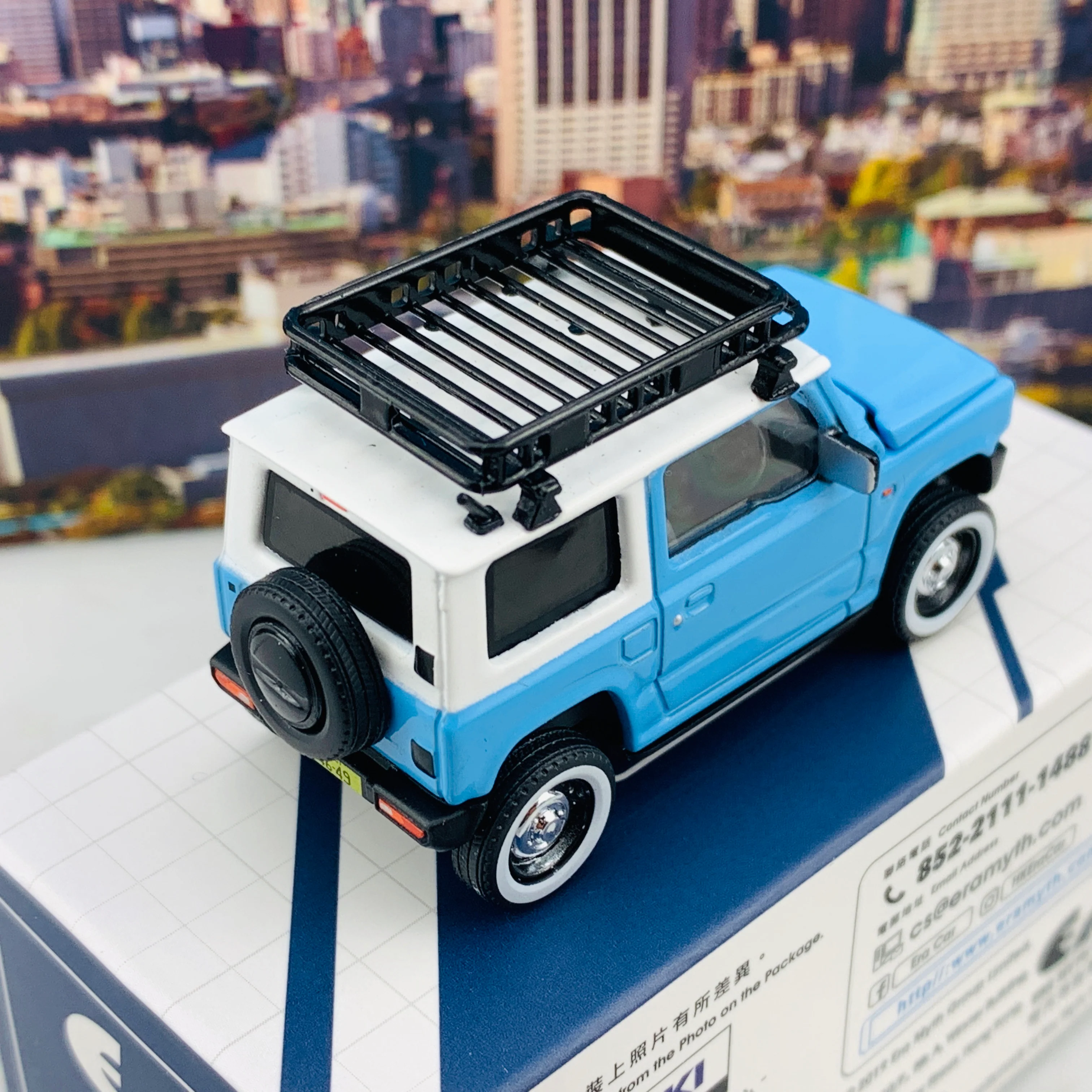 ERA CAR 12 Suzuki Jimny Baby Blue 1ST Special Edition (1/64) SU19JSRF12 - Image 6