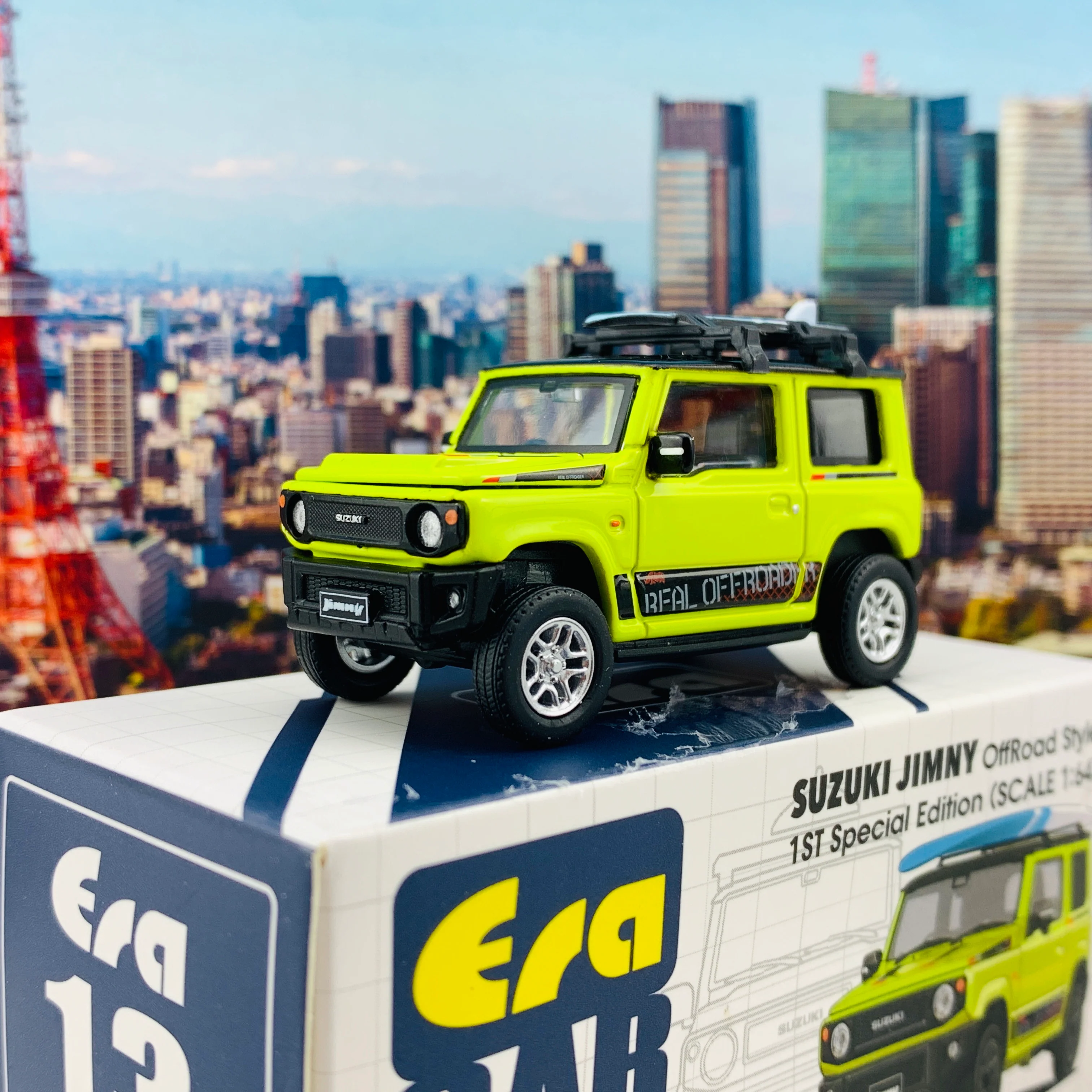 ERA CAR 13 Suzuki Jimny OffRoad Style 1ST Special Edition (1/64) SU19JSRF13 - Image 2