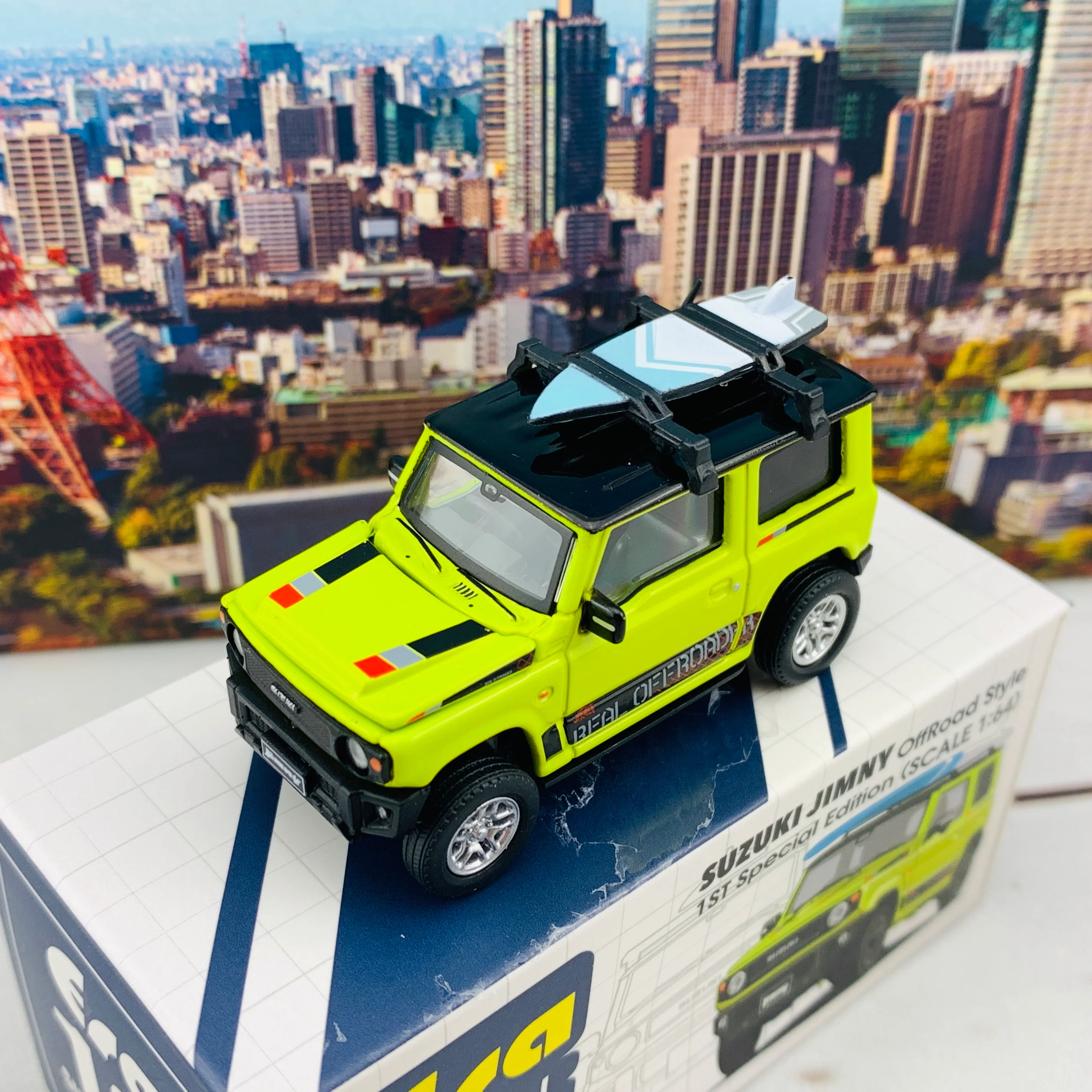 ERA CAR 13 Suzuki Jimny OffRoad Style 1ST Special Edition (1/64) SU19JSRF13 - Image 3