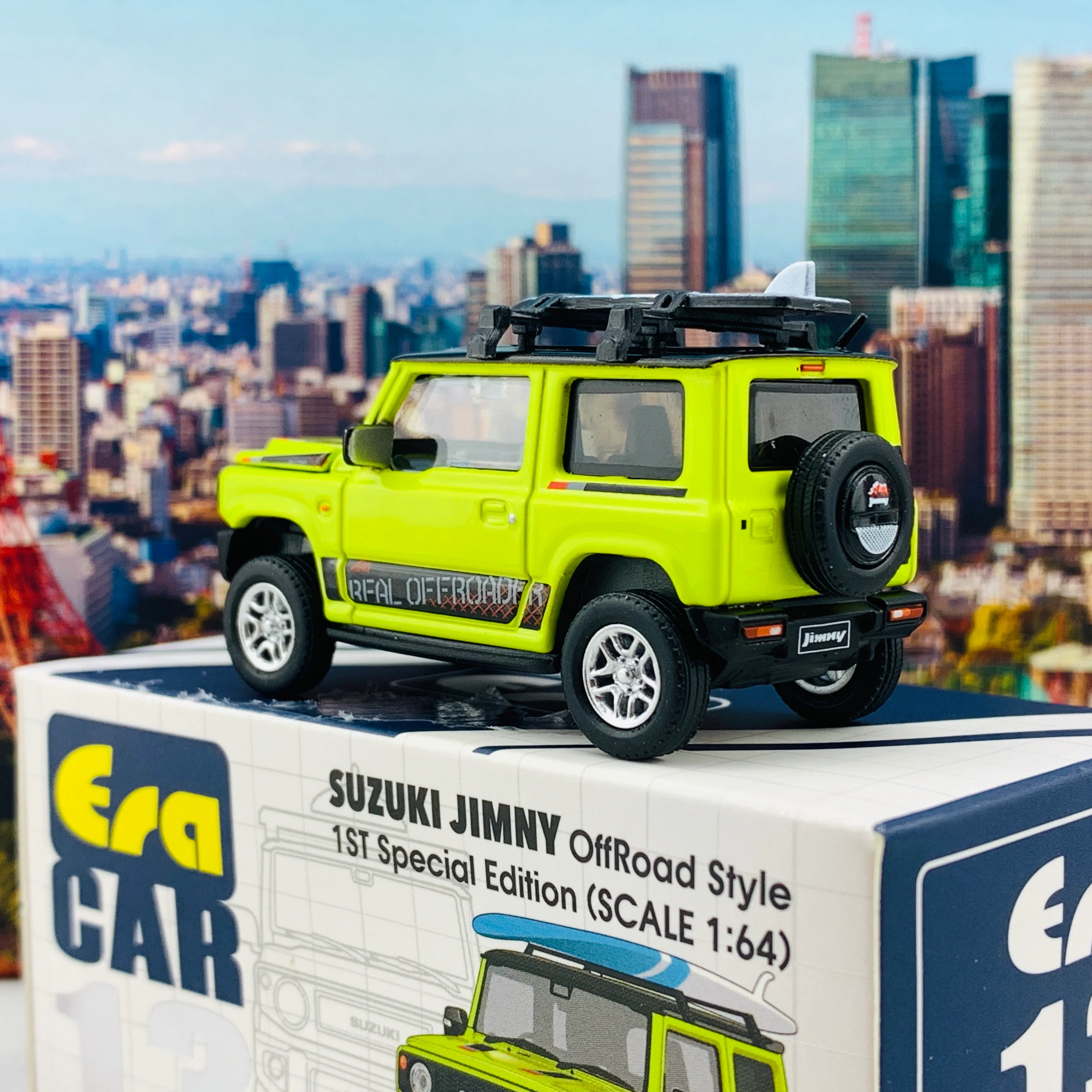 ERA CAR 13 Suzuki Jimny OffRoad Style 1ST Special Edition (1/64) SU19JSRF13 - Image 5
