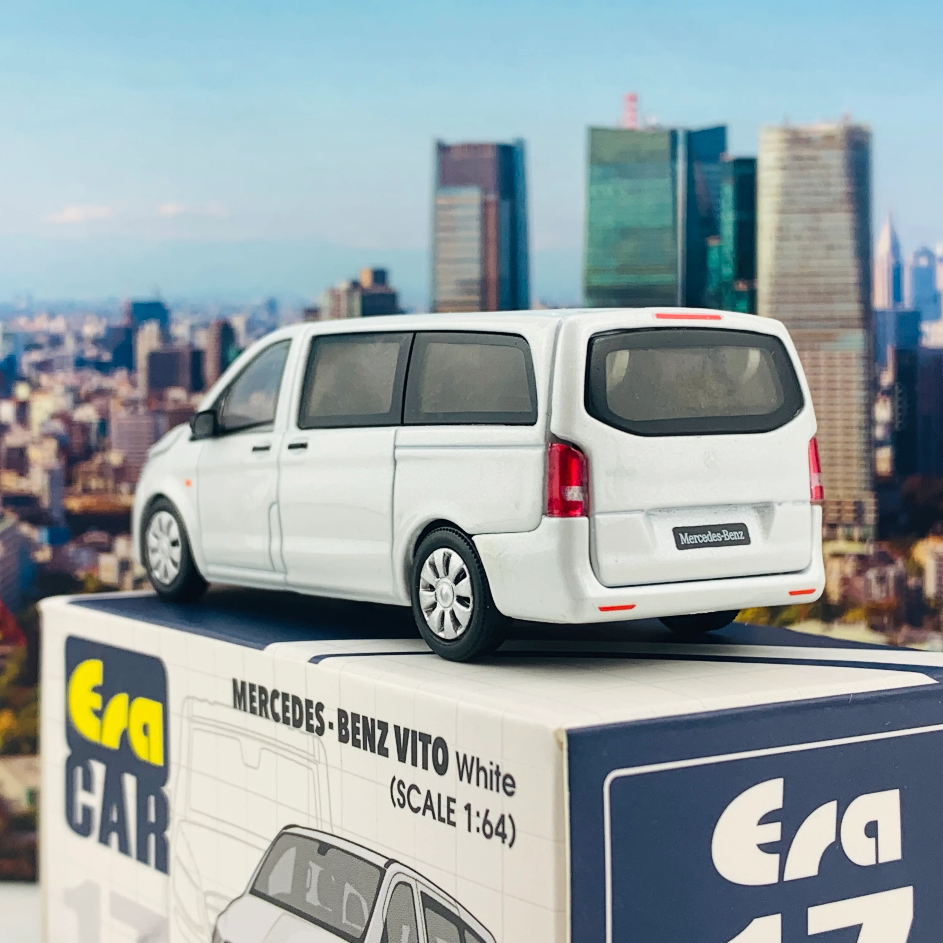 ERA CAR 17 Mercedes Benz Vito White (1/64) MB20VITRF17 - Image 4
