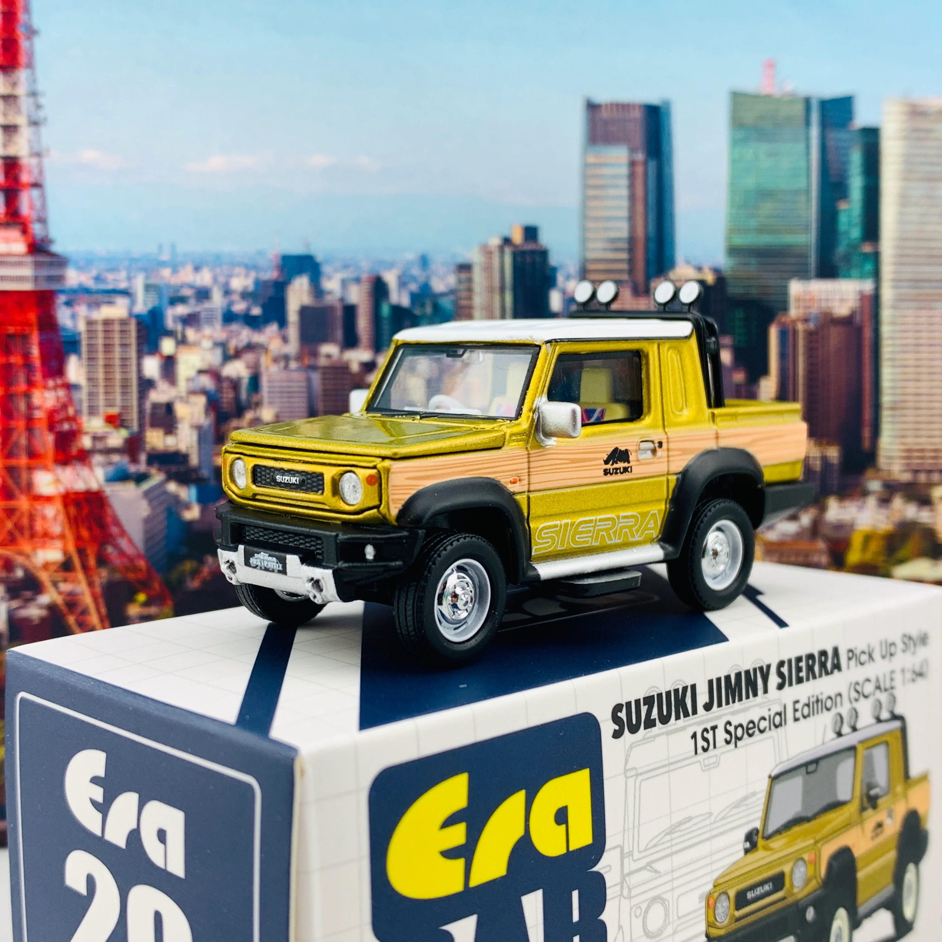 ERA CAR 20 Suzuki Jimny Sierra Pick Up Style 1ST Special Edition (1/64) SU19JPURF20 - Image 2