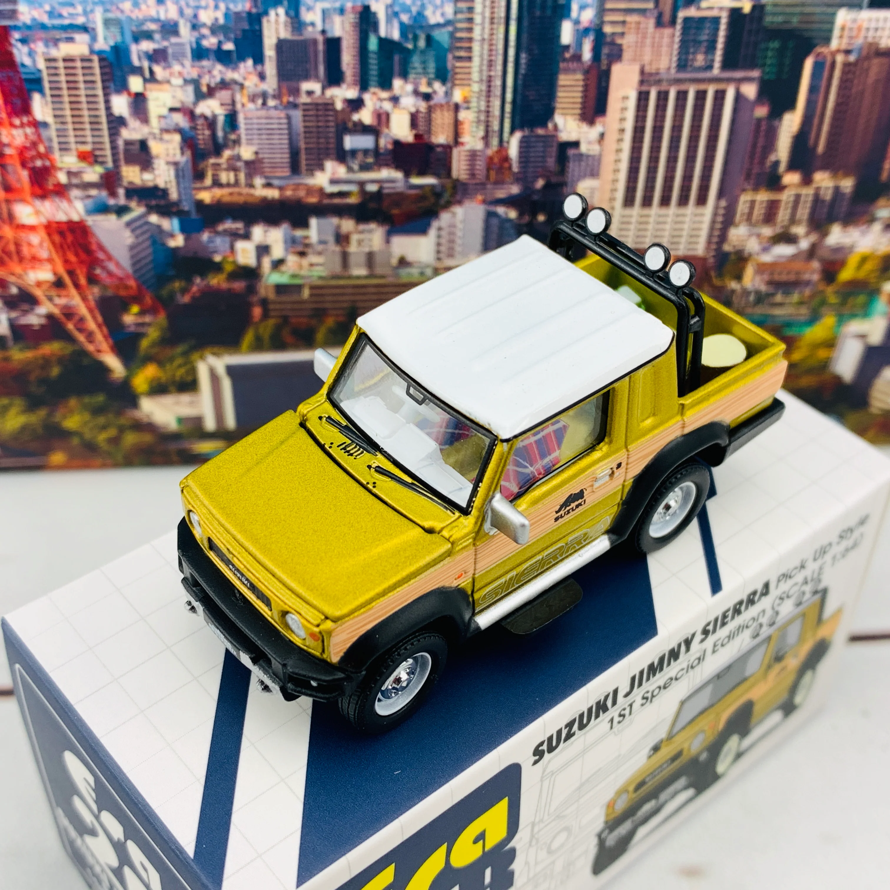 ERA CAR 20 Suzuki Jimny Sierra Pick Up Style 1ST Special Edition (1/64) SU19JPURF20 - Image 3