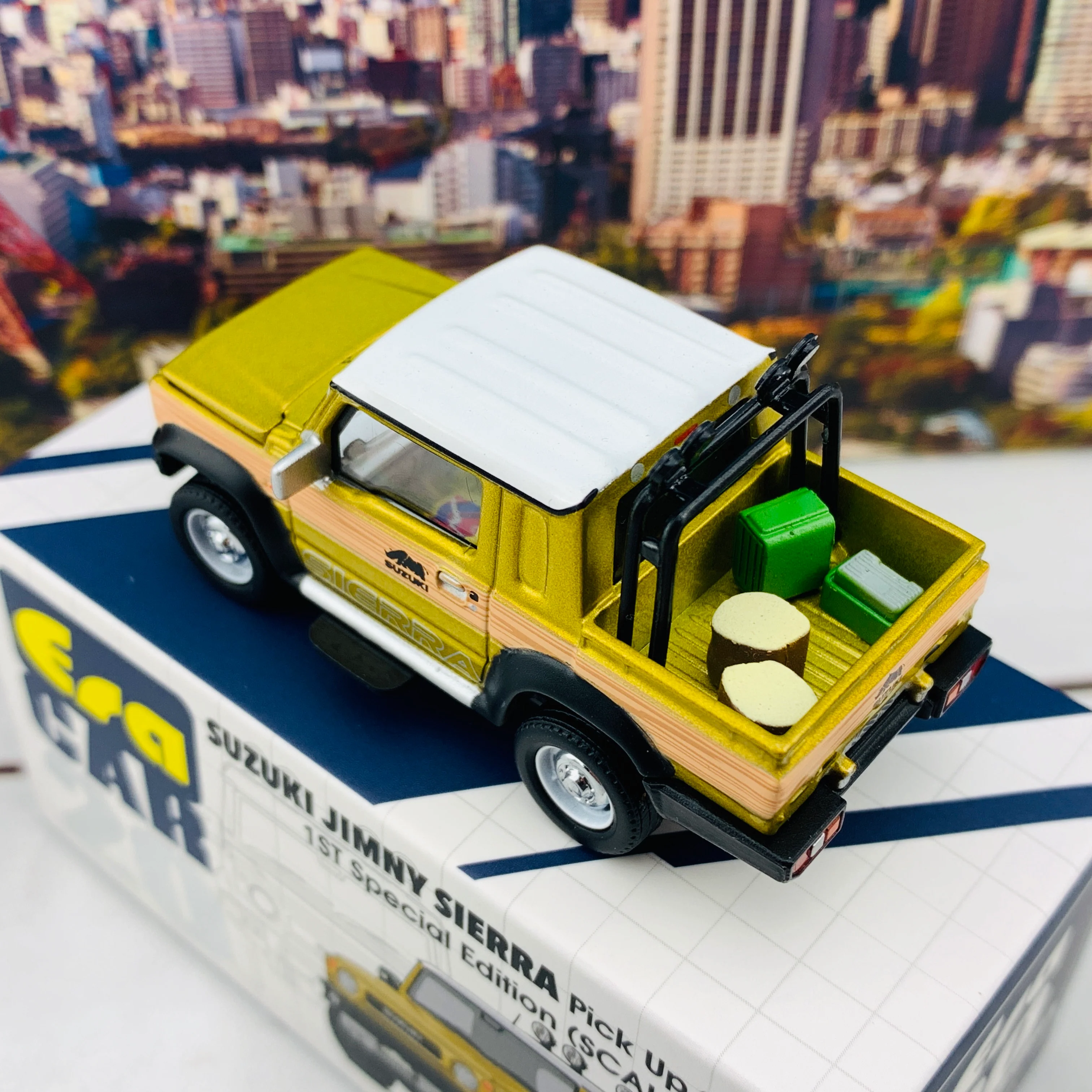 ERA CAR 20 Suzuki Jimny Sierra Pick Up Style 1ST Special Edition (1/64) SU19JPURF20 - Image 6
