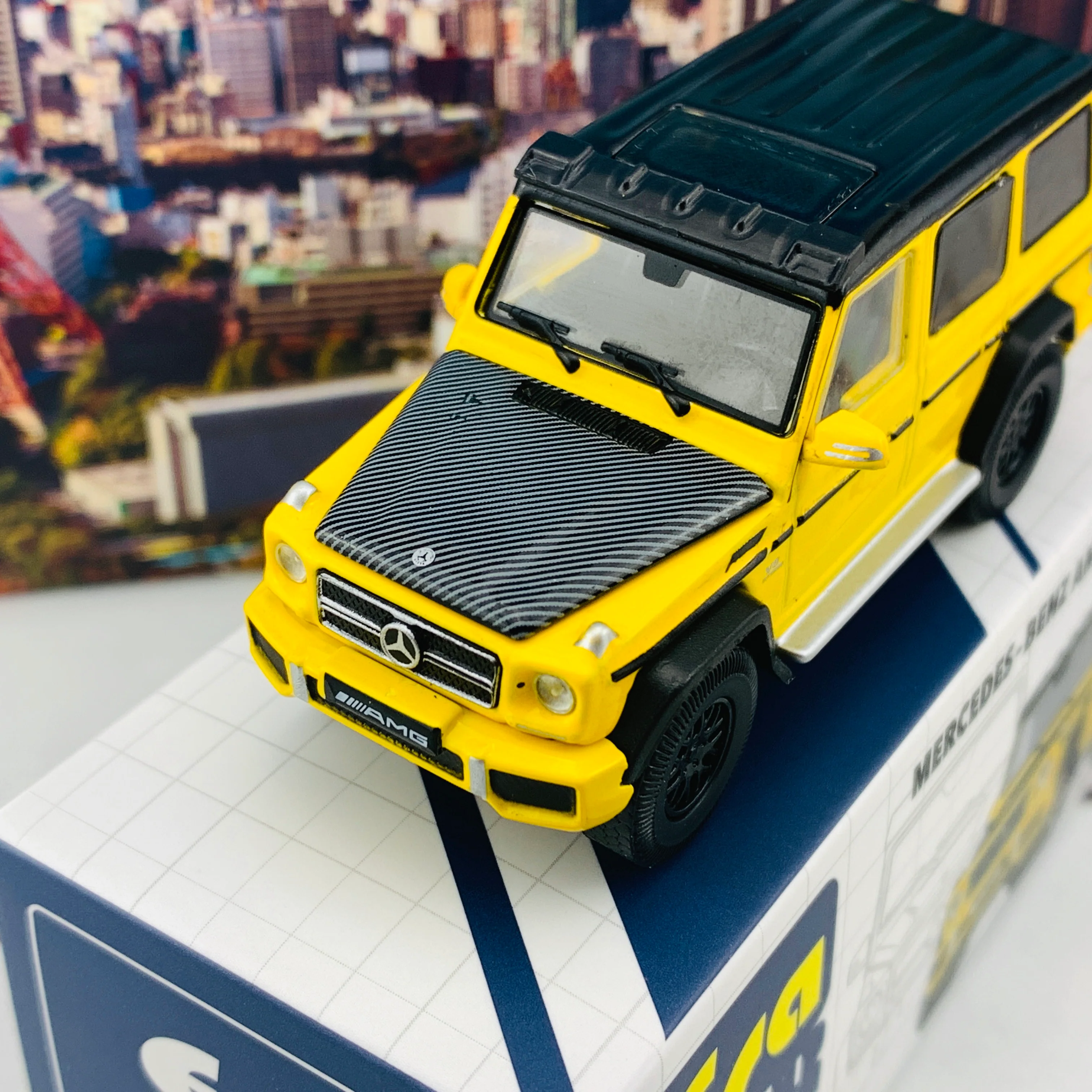 ERA CAR 24 Mercedes Benz AMG G63 Yellow (1/64) MB204X4RN24 - Image 3