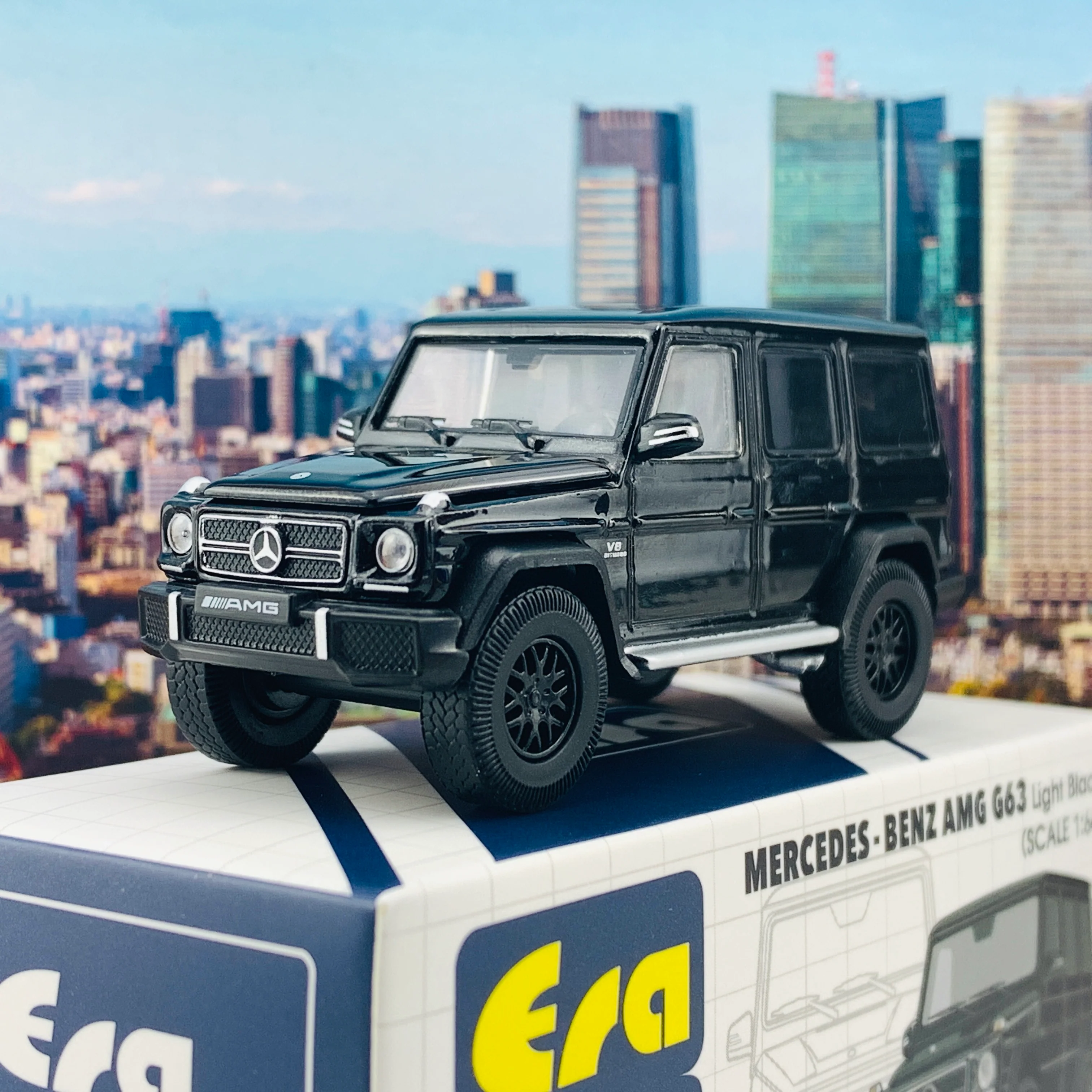 ERA CAR 25 Mercedes Benz AMG G63 1ST Special Edition Light Black (1/64 ) MB204X4RN25 - Image 2