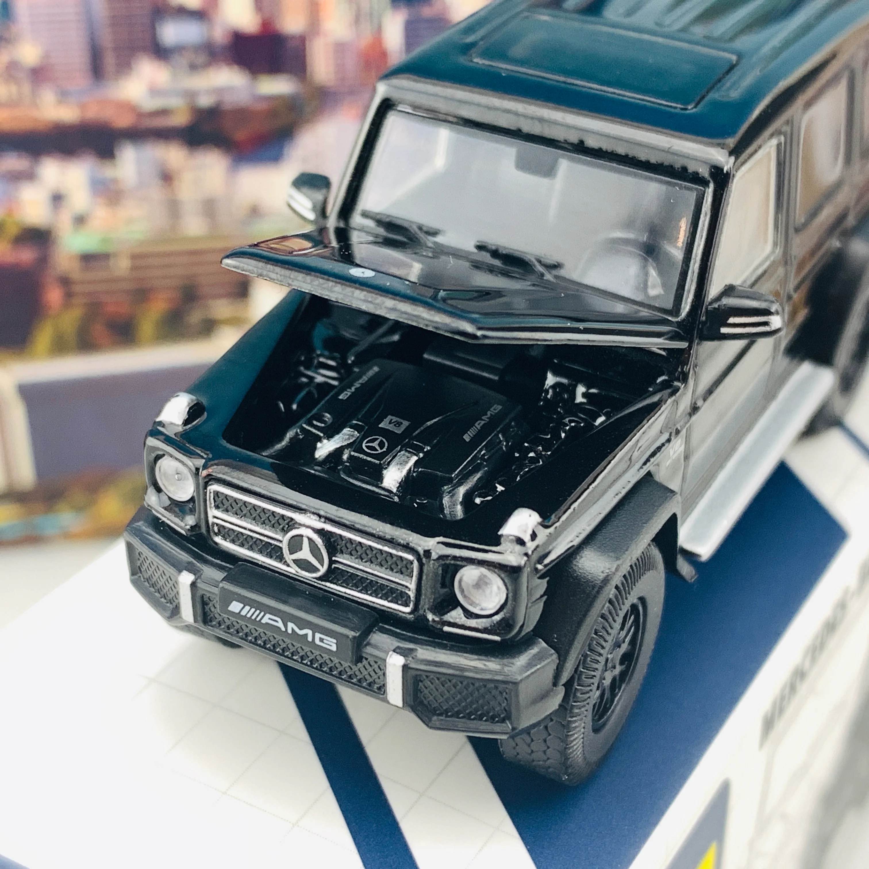 ERA CAR 25 Mercedes Benz AMG G63 1ST Special Edition Light Black (1/64 ) MB204X4RN25 - Image 3