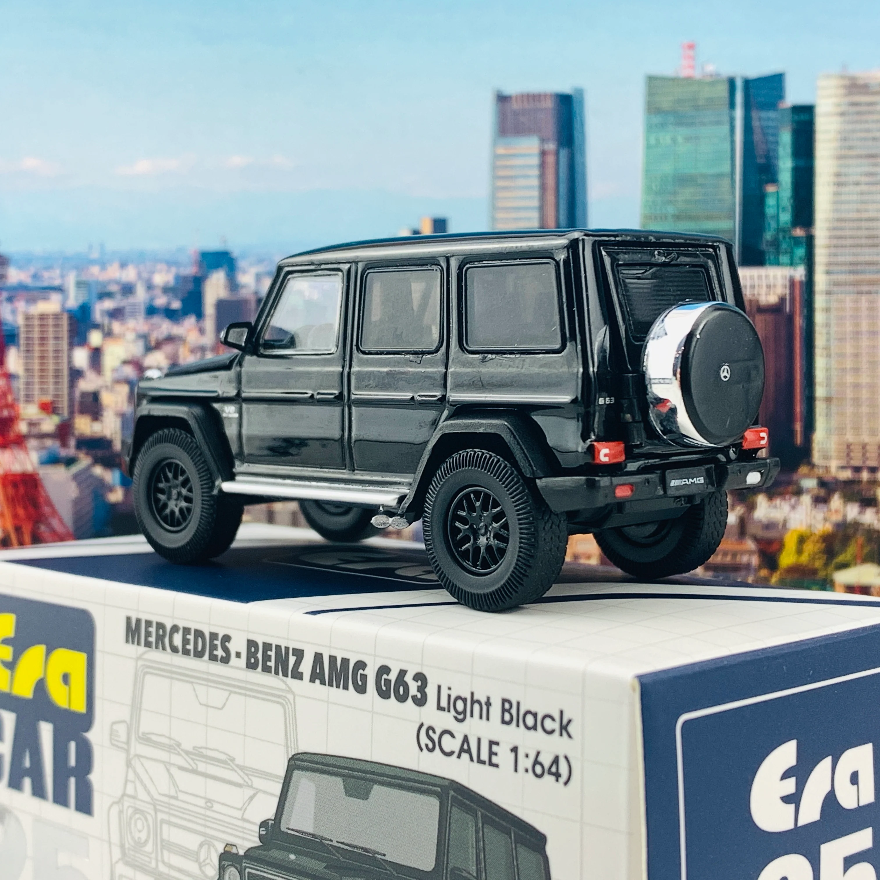 ERA CAR 25 Mercedes Benz AMG G63 1ST Special Edition Light Black (1/64 ) MB204X4RN25 - Image 4