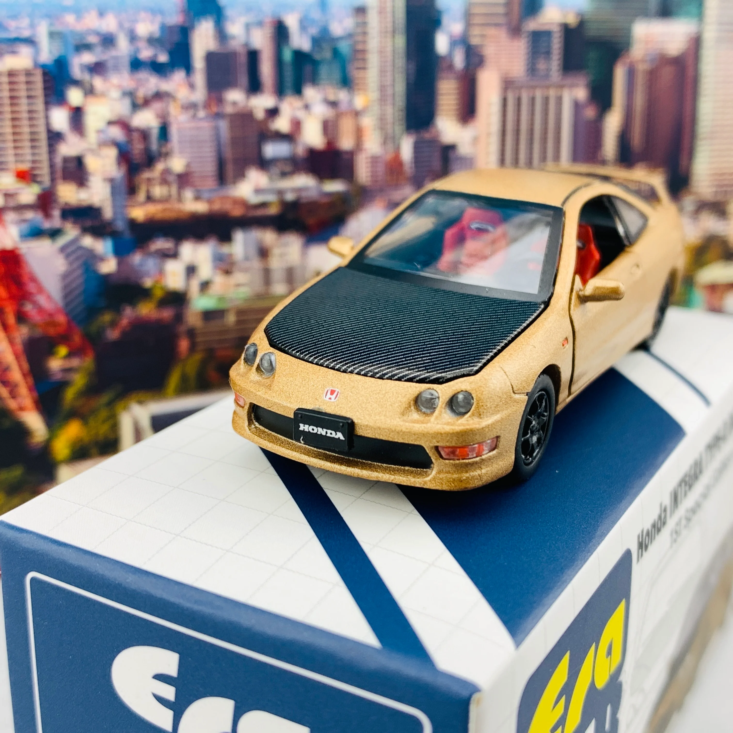 ERA CAR 27 1/64 Honda Integra Type-R DC2 Matte Copper 1ST Special Edition HA20DC2RF27 - Image 2