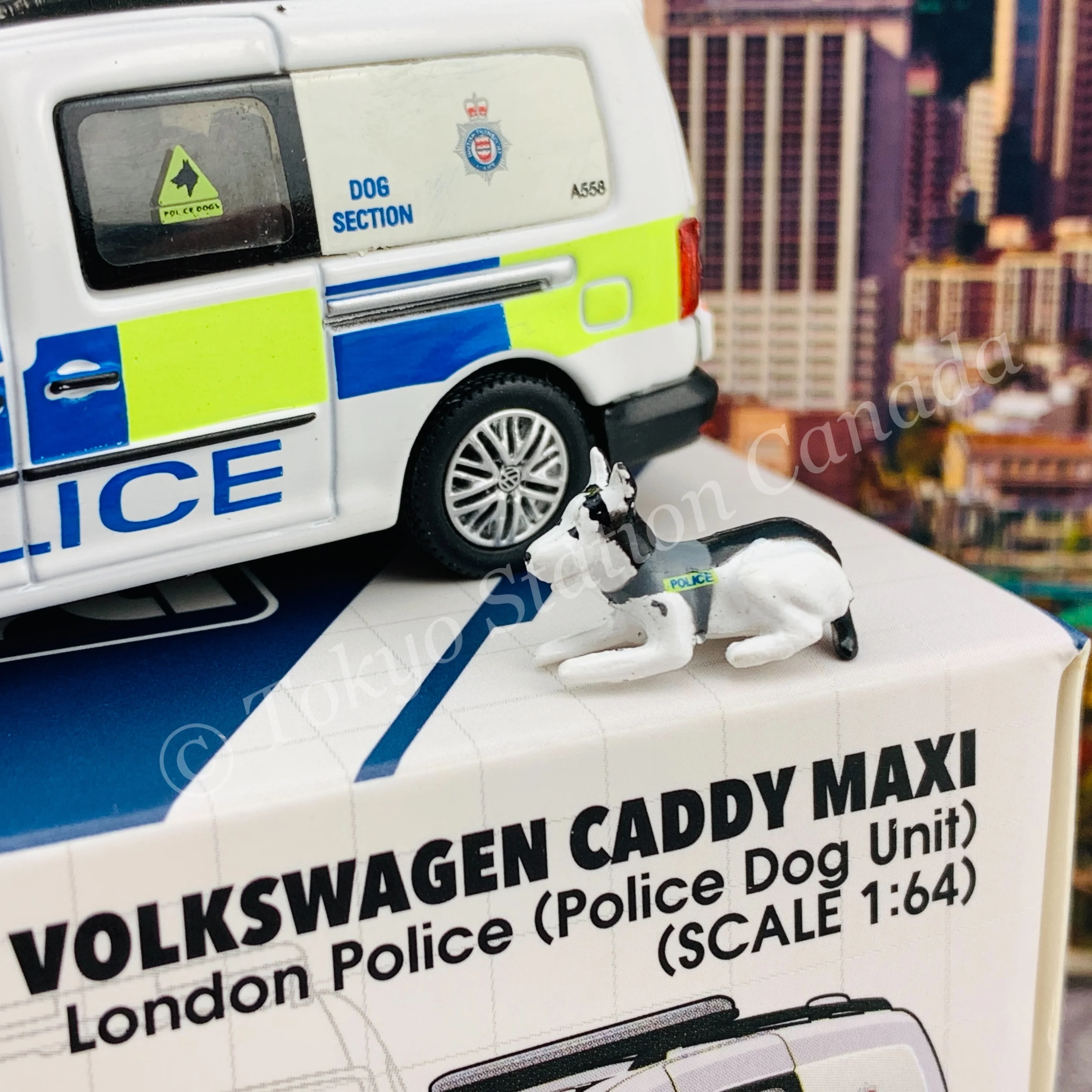 ERA CAR 51 1/64 VOLKSWAGEN CADDY MAXI London Police (Police Dog Unit) VW21CAMRN51 - Image 2