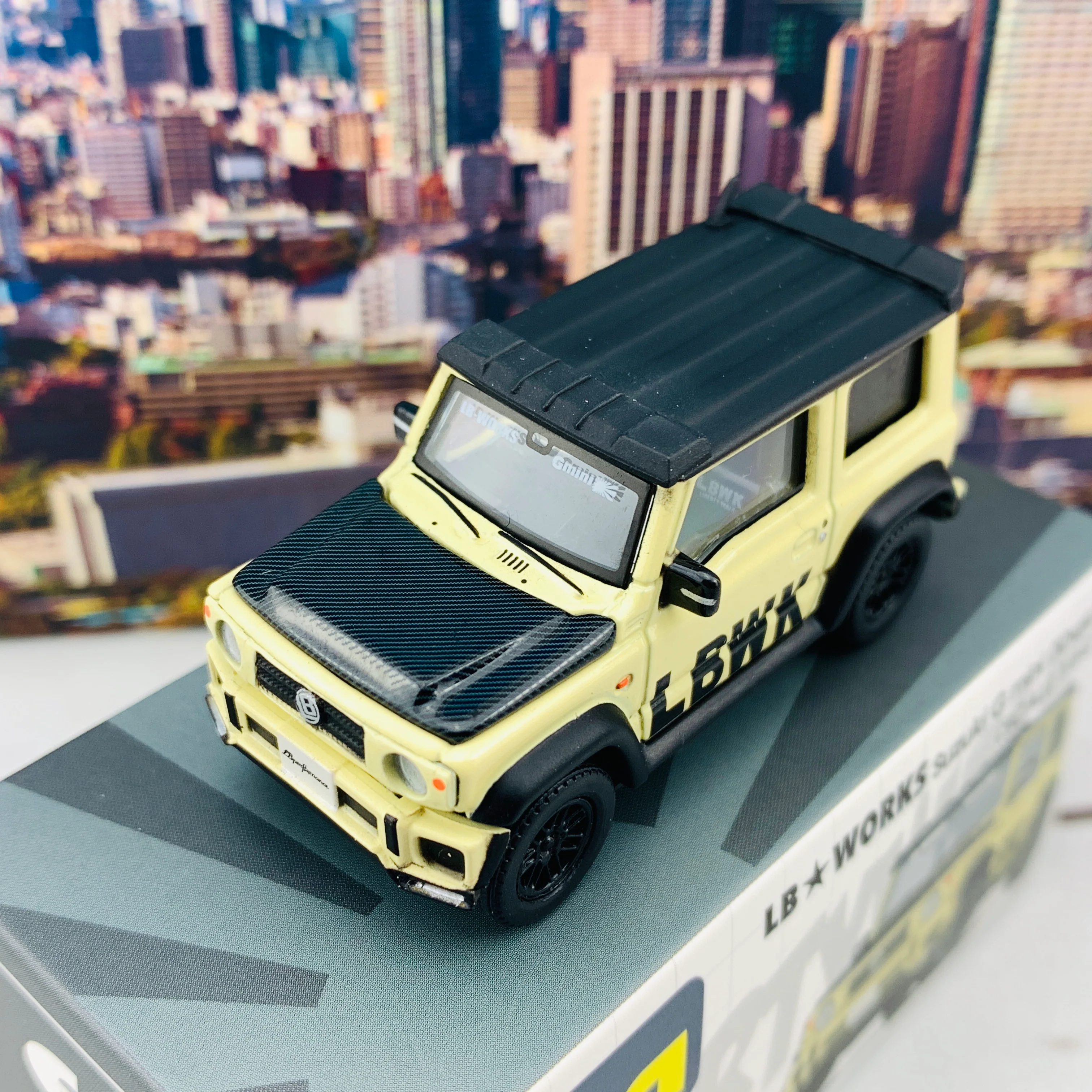 ERA CAR LB WORKS Suzuki G mini Khaki (1/64) SU19JSSP20 - Image 2