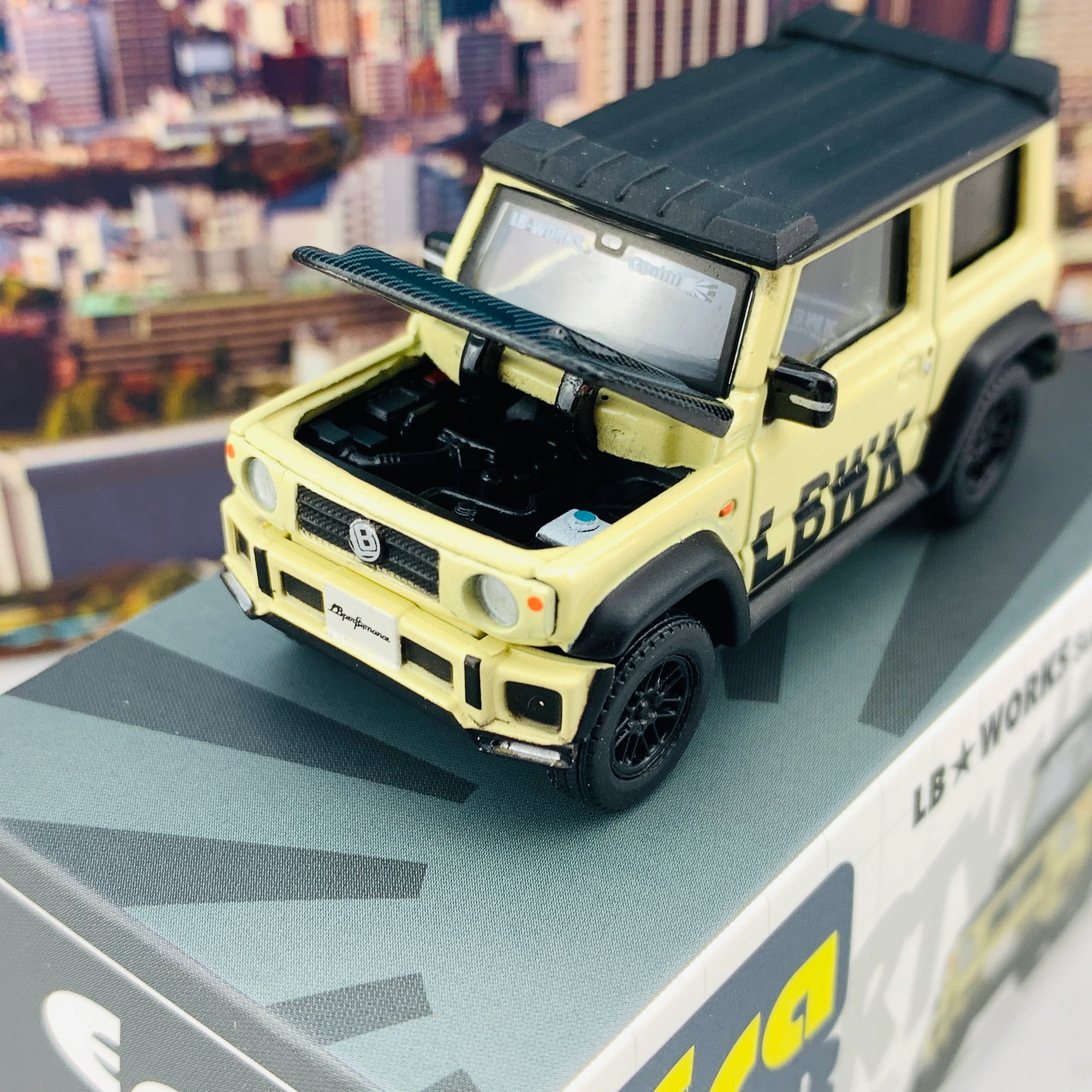 ERA CAR LB WORKS Suzuki G mini Khaki (1/64) SU19JSSP20 - Image 3