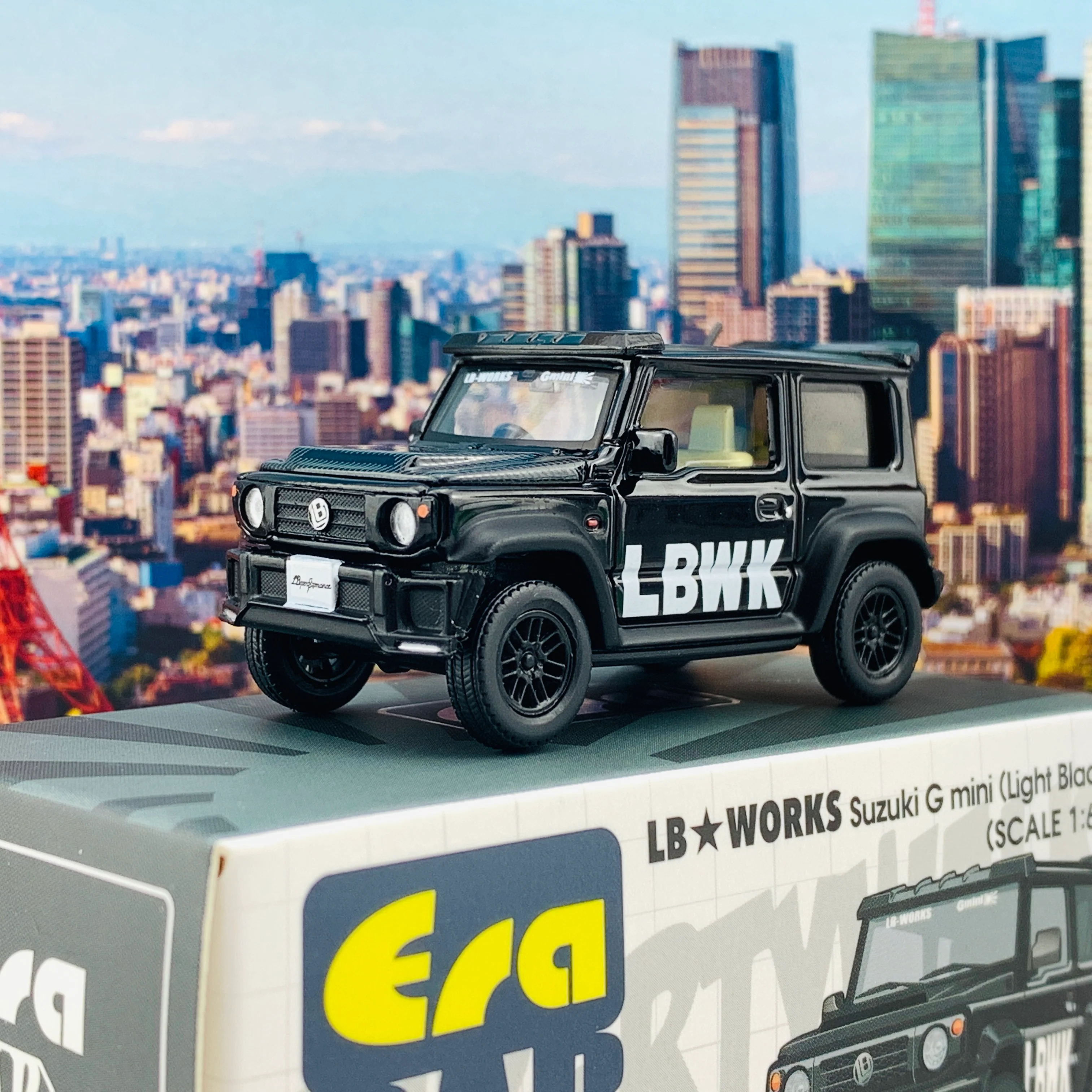 ERA CAR LB WORKS Suzuki G mini Light Black (1/64) SU19JSSP17 - Image 2