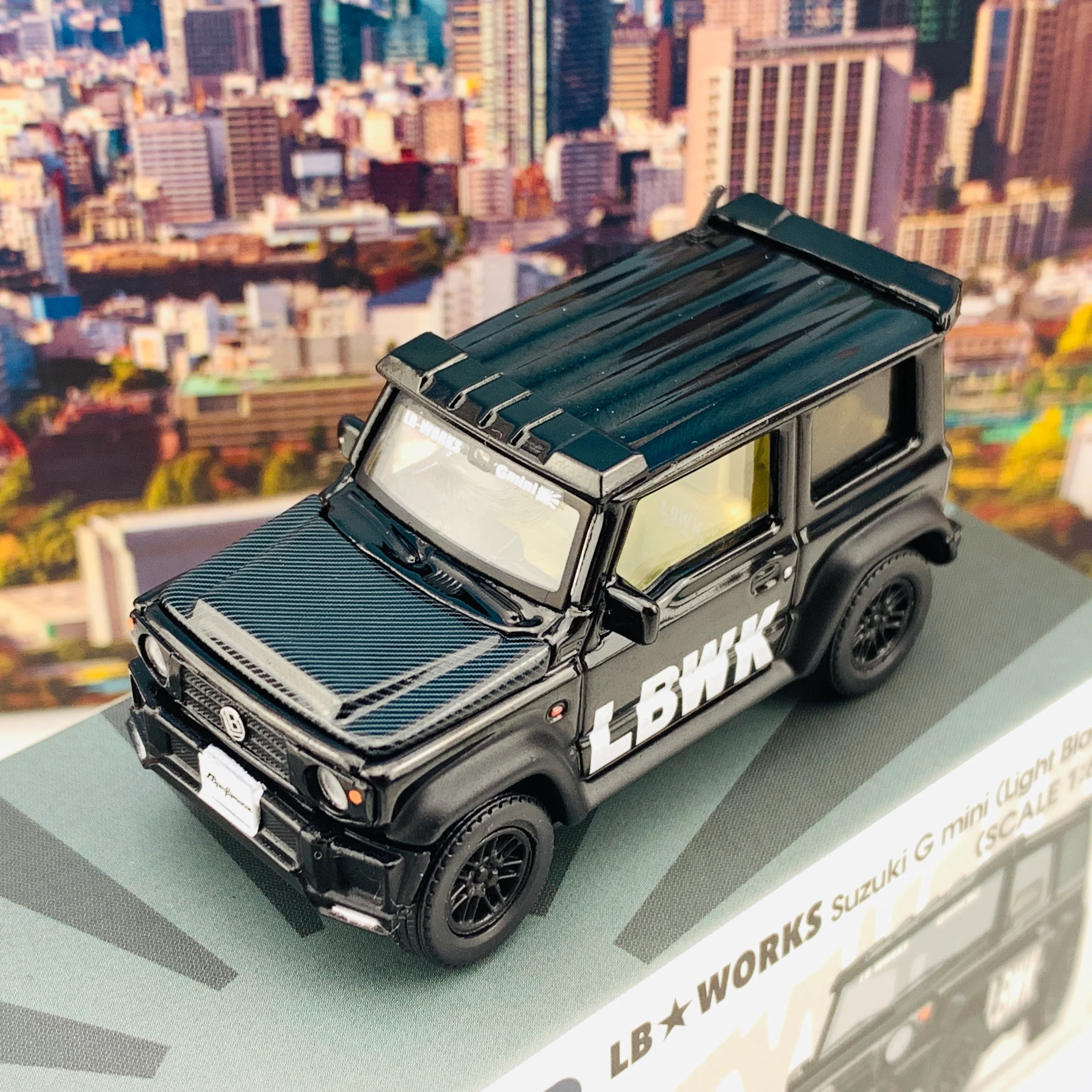 ERA CAR LB WORKS Suzuki G mini Light Black (1/64) SU19JSSP17 - Image 3