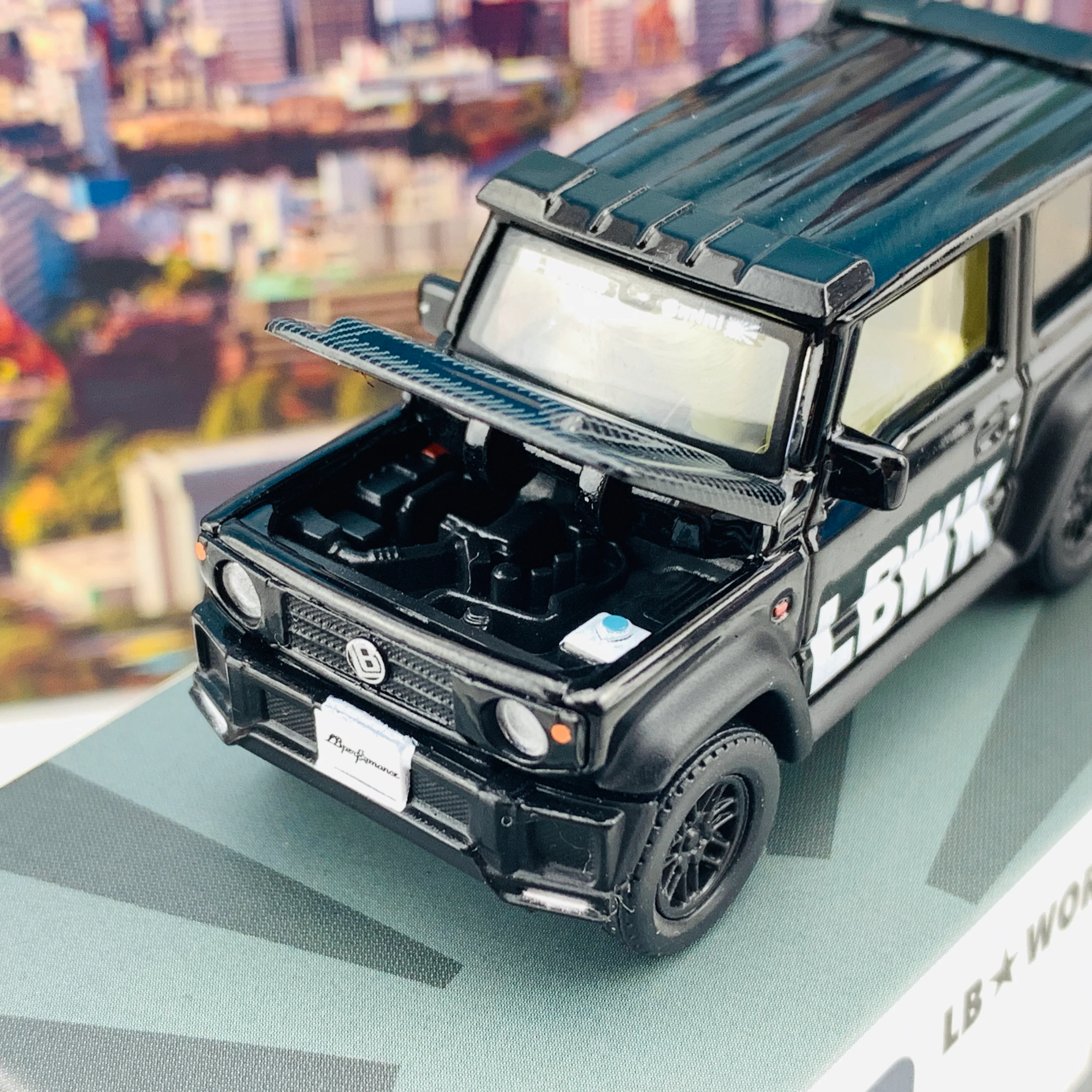 ERA CAR LB WORKS Suzuki G mini Light Black (1/64) SU19JSSP17 - Image 4