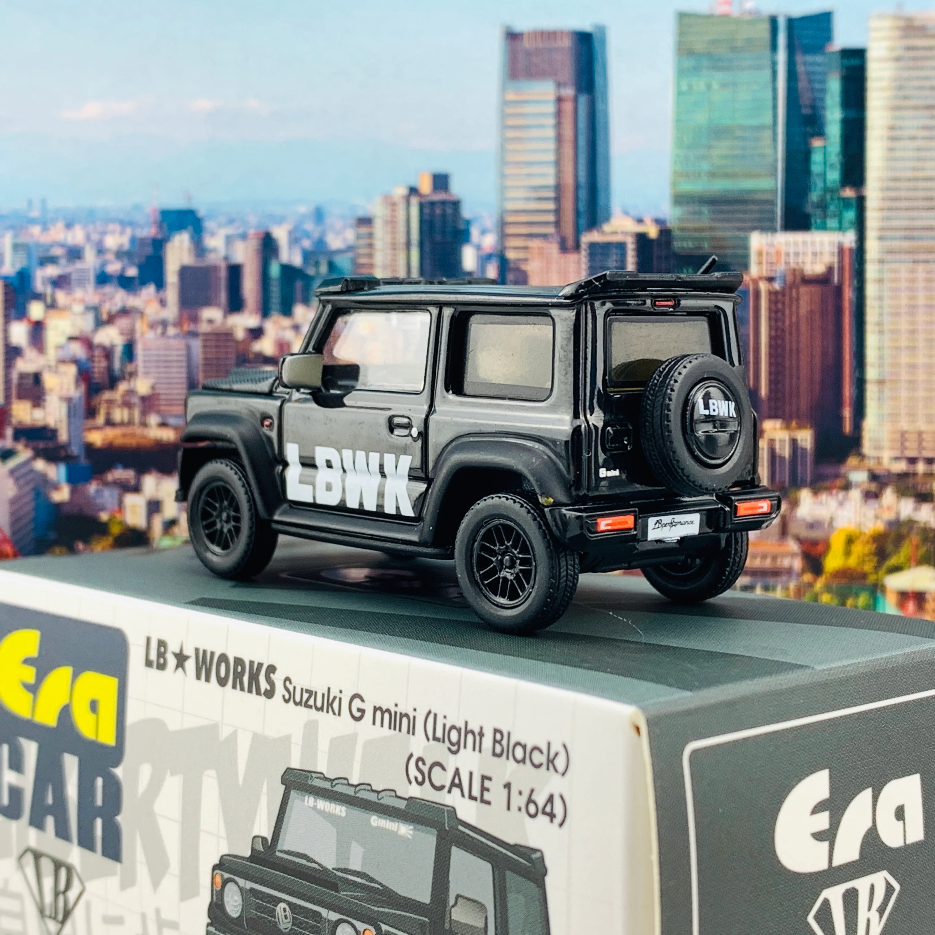 ERA CAR LB WORKS Suzuki G mini Light Black (1/64) SU19JSSP17 - Image 5