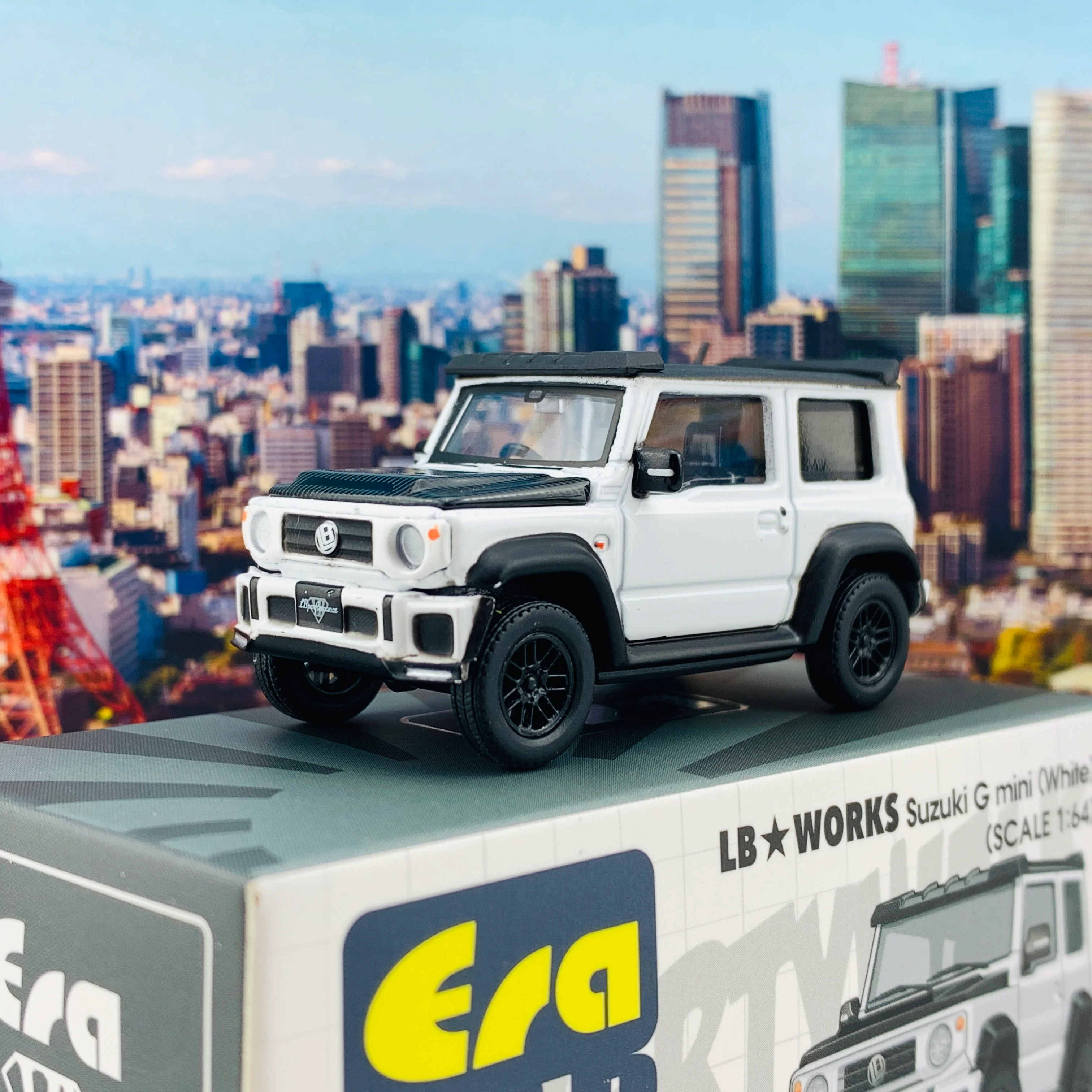ERA CAR LB WORKS Suzuki G mini White (1/64) SU19JSSP06 - Image 2
