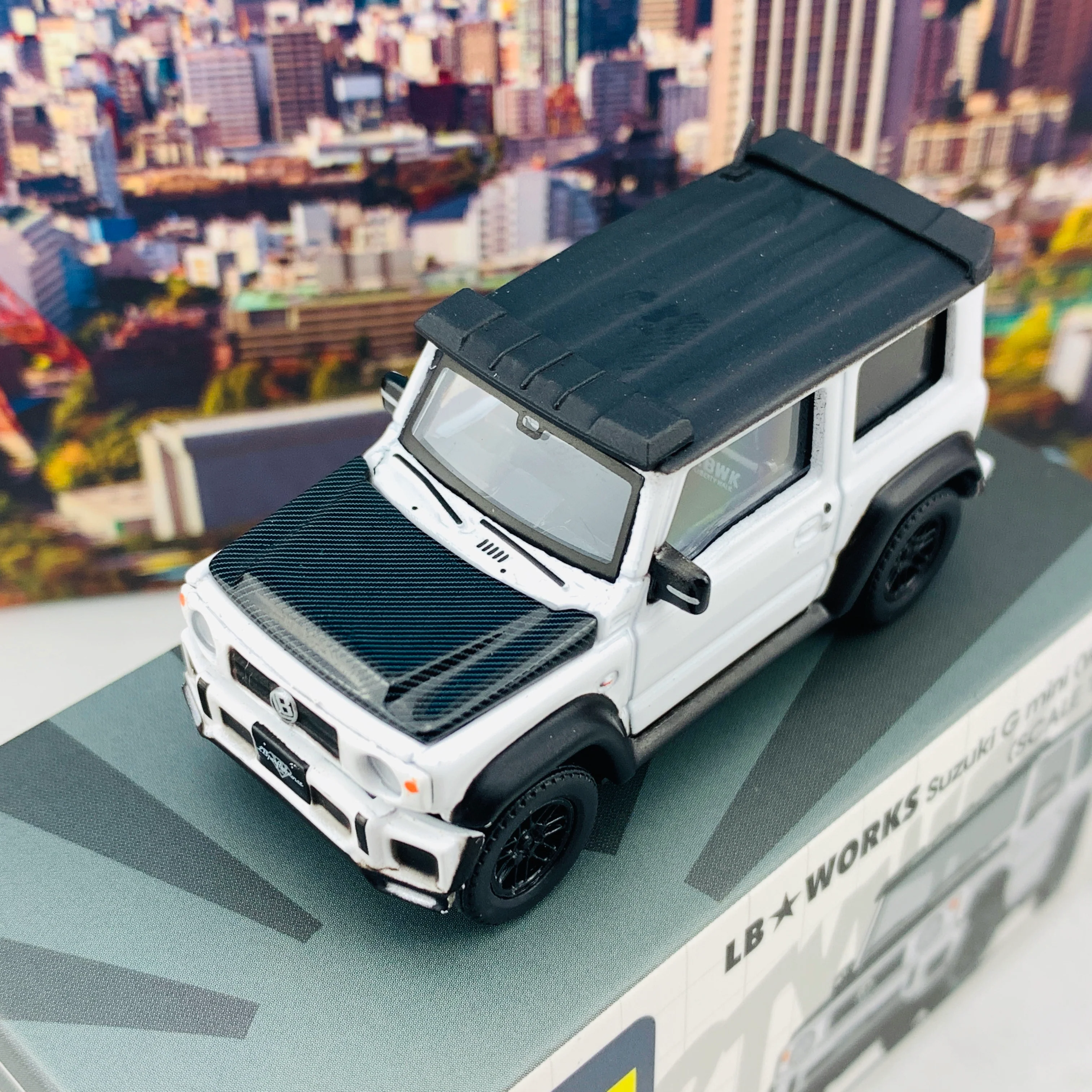 ERA CAR LB WORKS Suzuki G mini White (1/64) SU19JSSP06 - Image 3