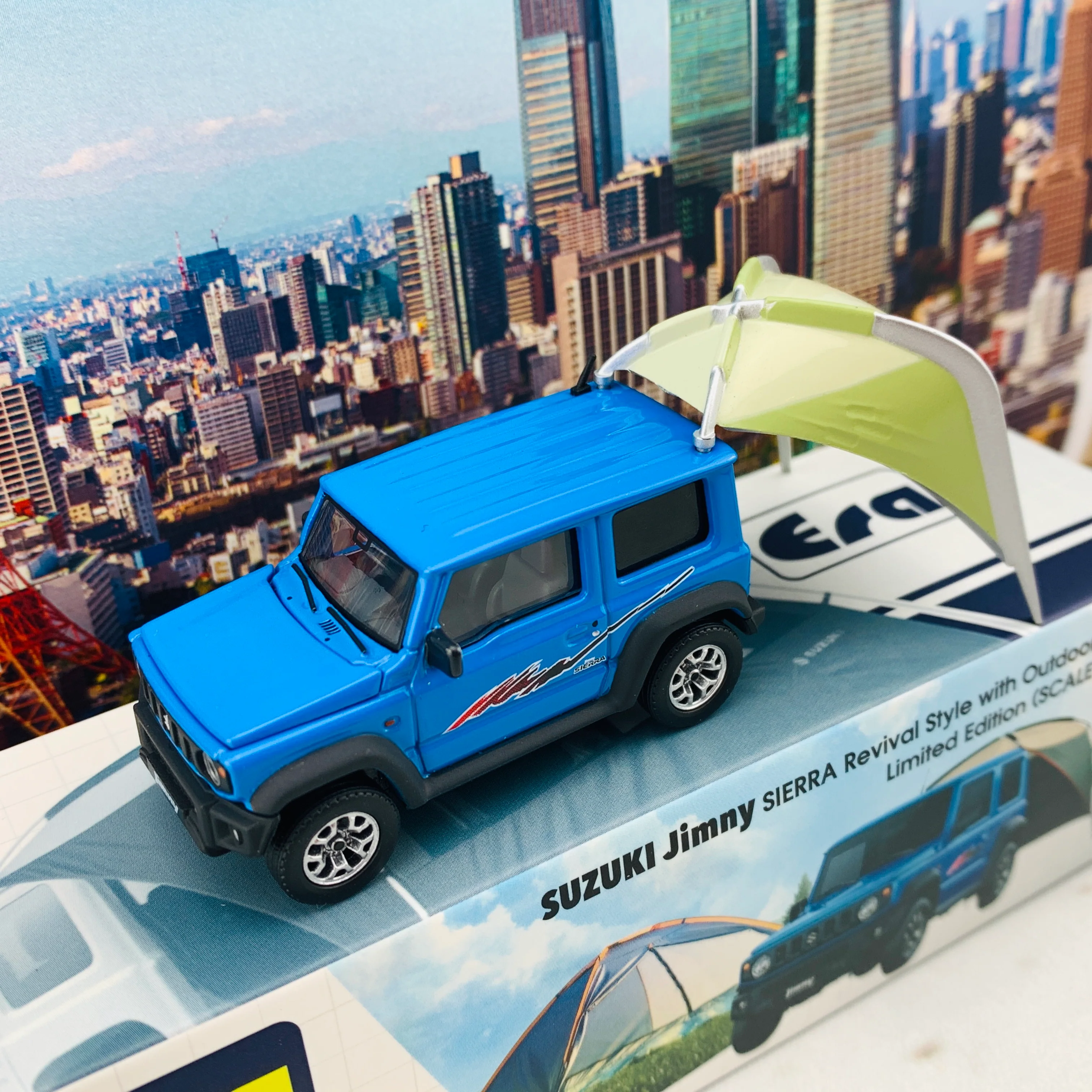 ERA CAR Suzuki Jimny Sierra Revival Style with Outdoor Parts Limited Edition (1/64) SU19JSSP04 - Image 2