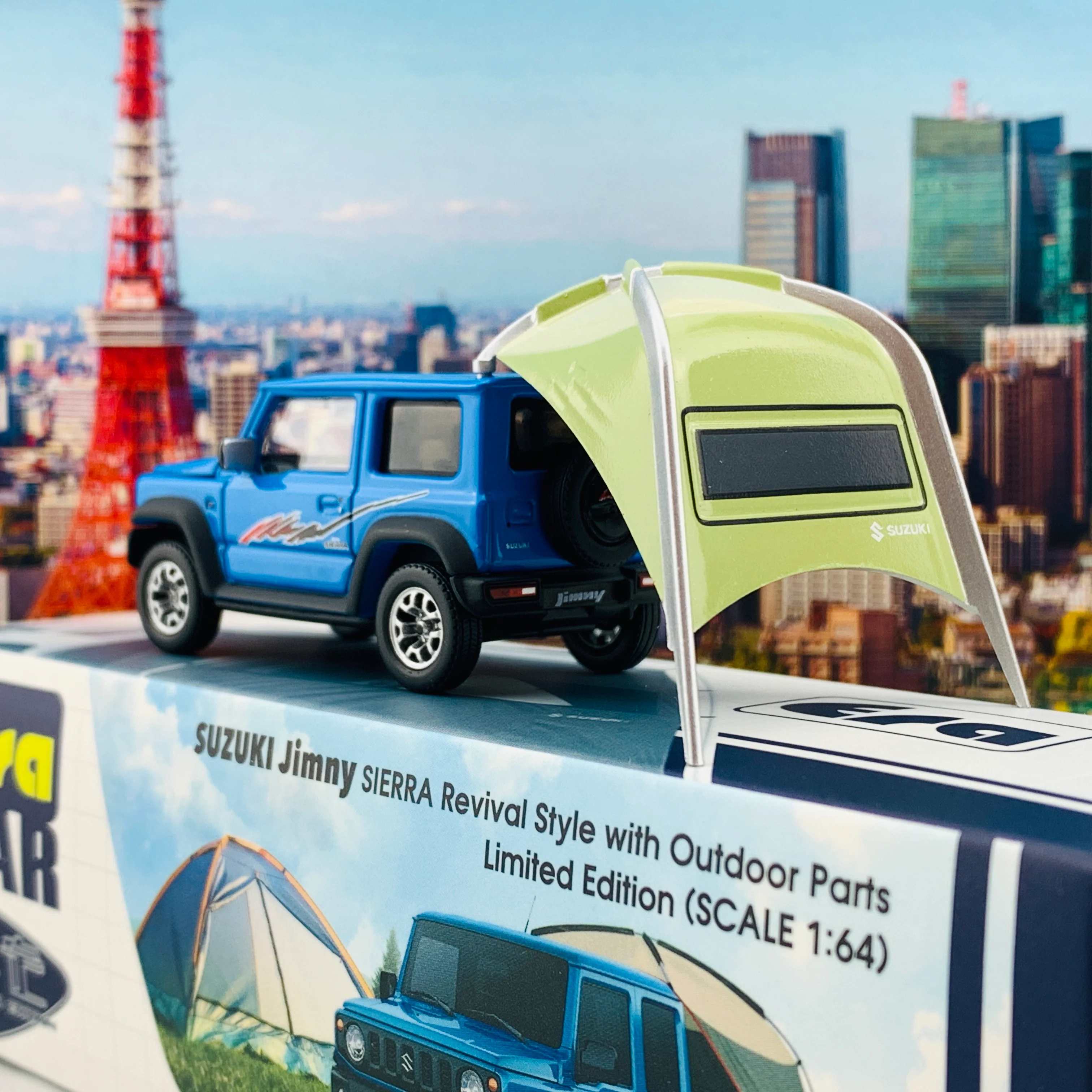ERA CAR Suzuki Jimny Sierra Revival Style with Outdoor Parts Limited Edition (1/64) SU19JSSP04 - Image 4