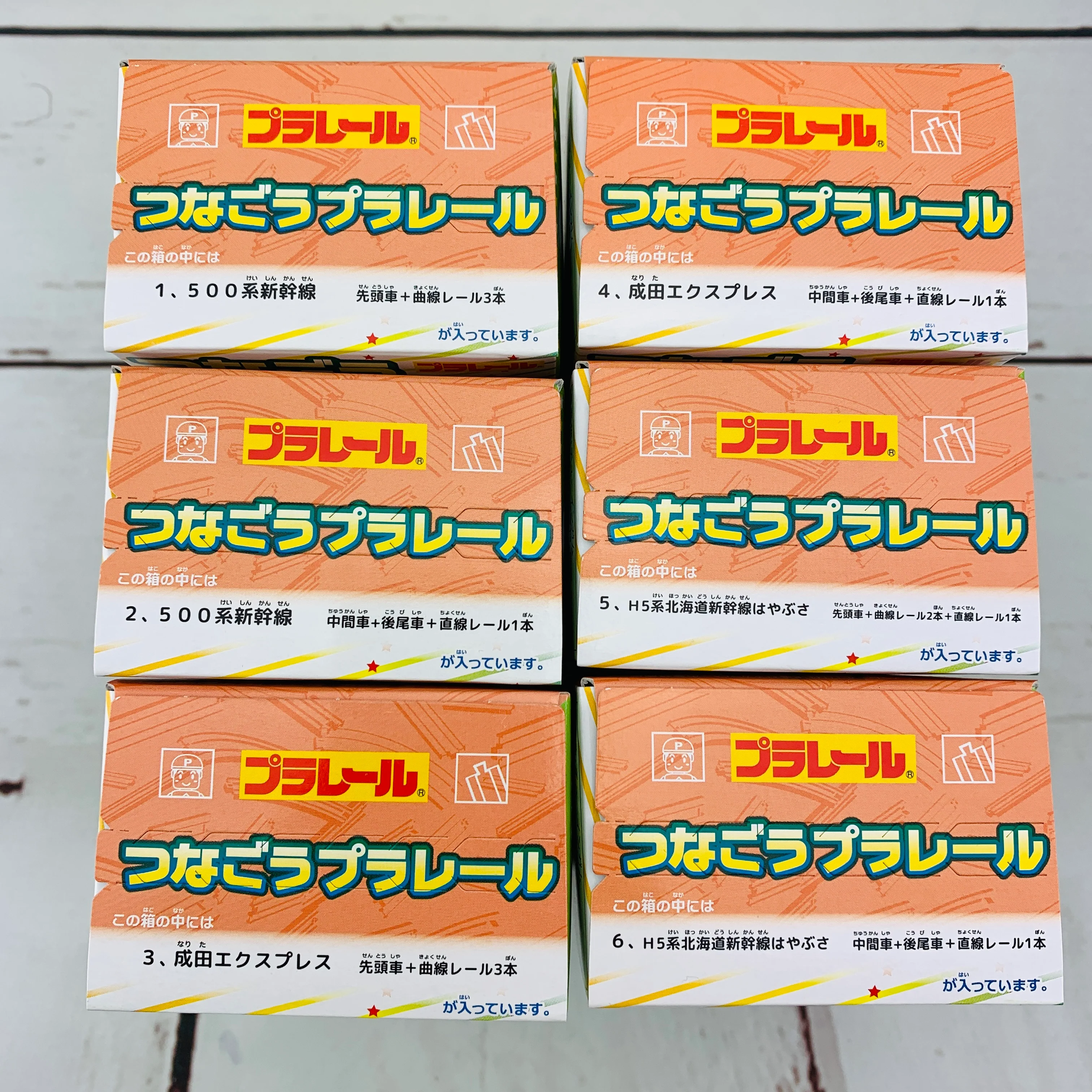 F-Toys Confect. Plarail 3 Complete Set of 6 - Image 3