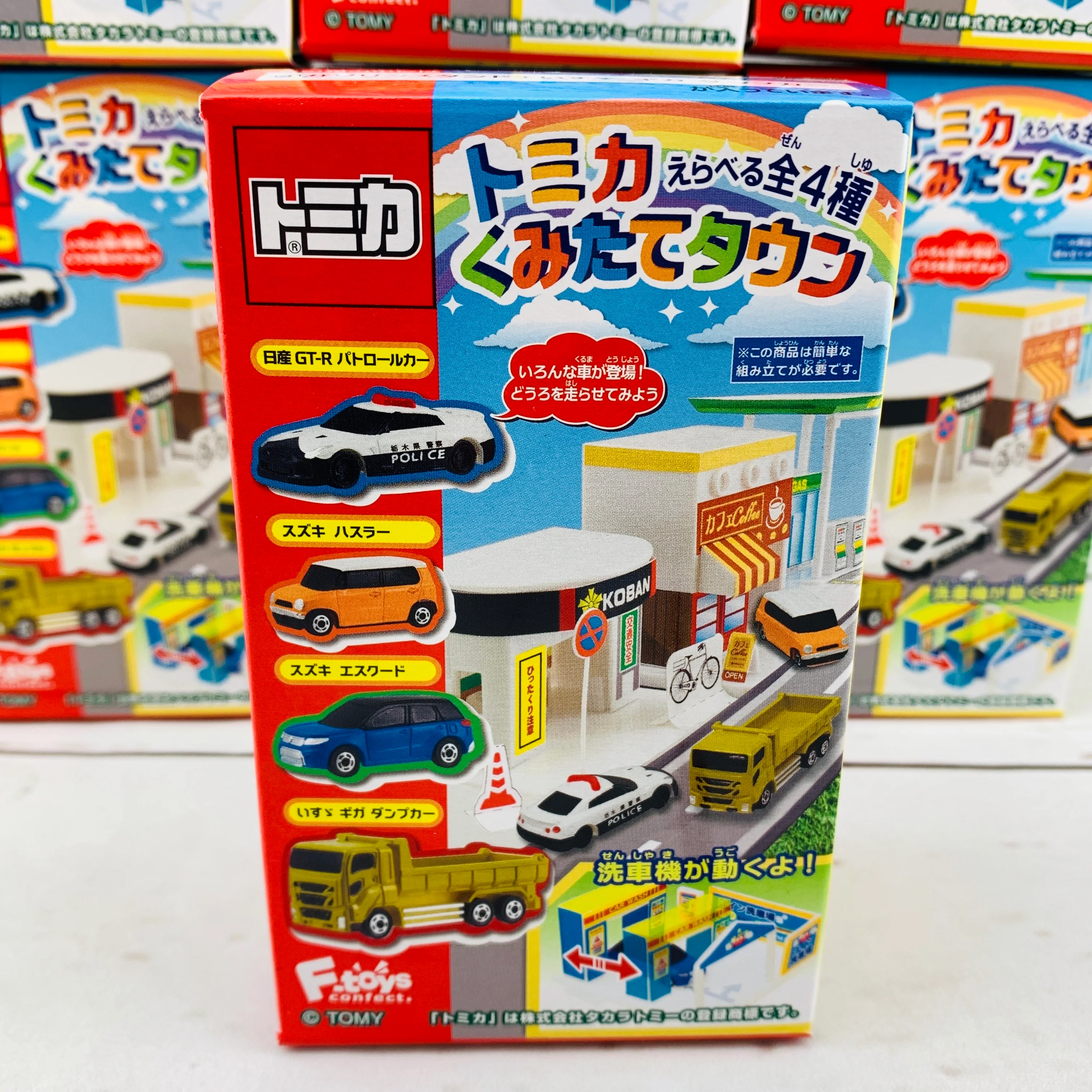 F-Toys Confect. Tomica Assembly Town 5 - #2 Cafe + Suzuki Hustler - Image 2