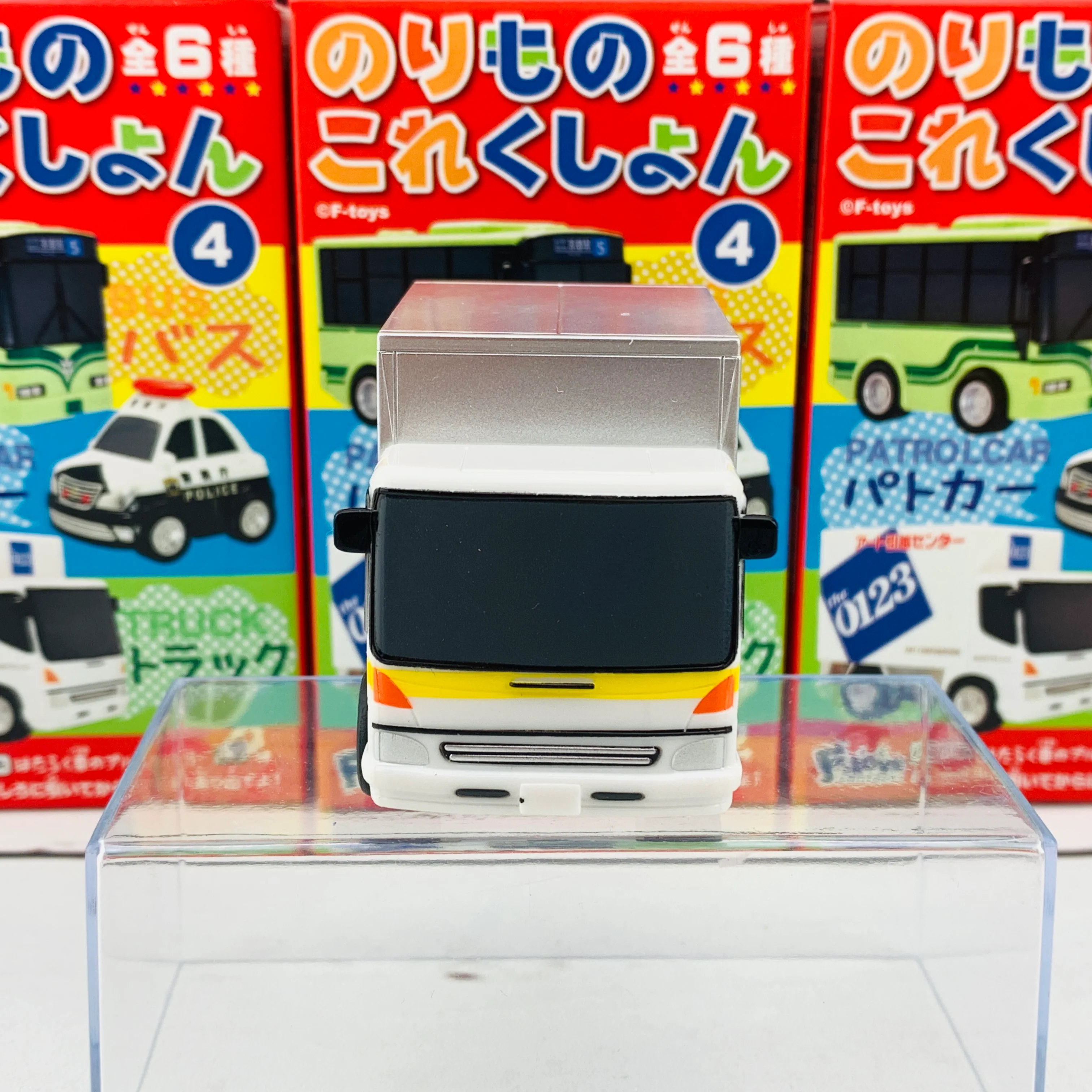 F-Toys Confect. Vehicle Collection #4 Pullback Mini Car B-2 Sakai Moving Truck - Image 3