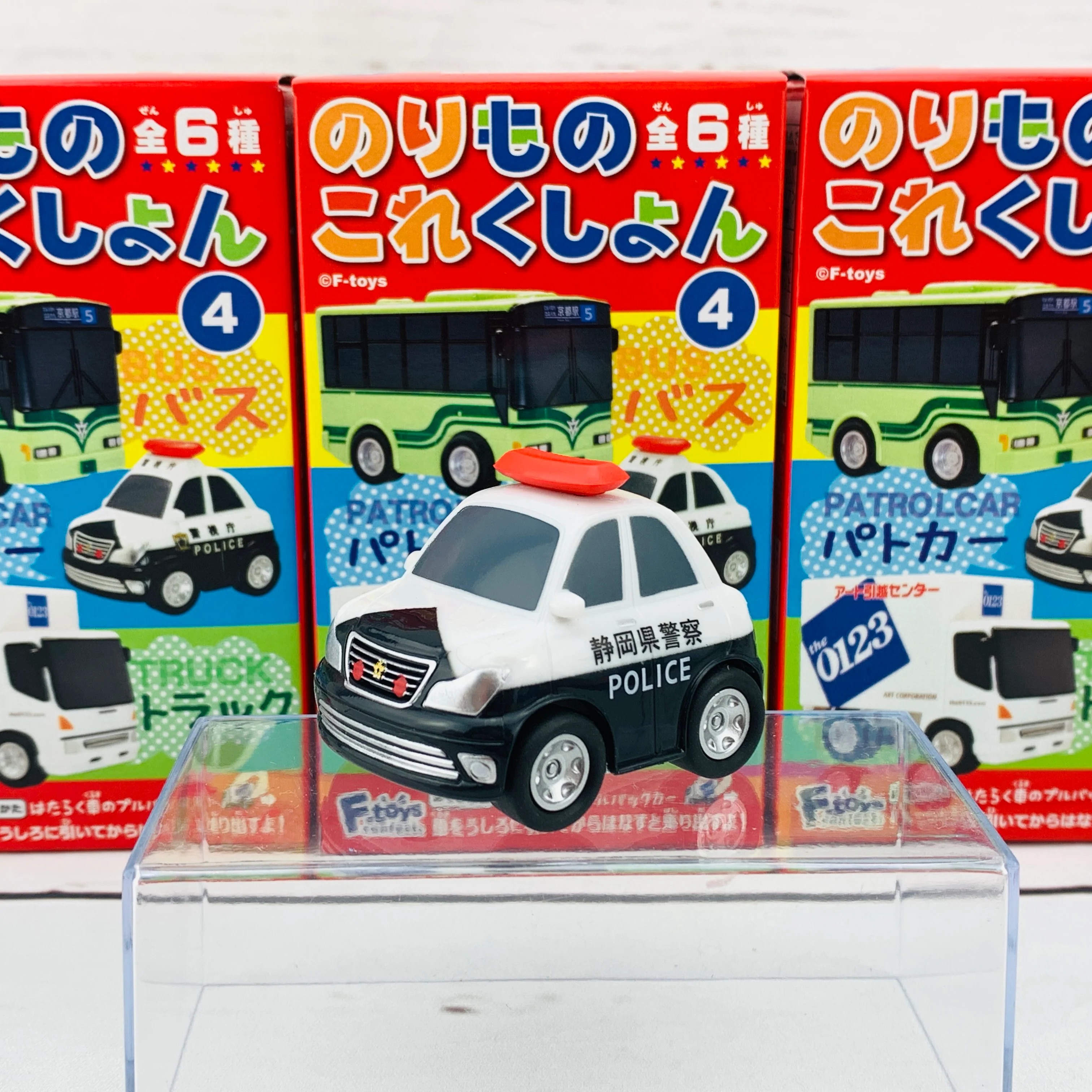 F-Toys Confect. Vehicle Collection #4 Pullback Mini Car - Complete Set of 6 - Image 10