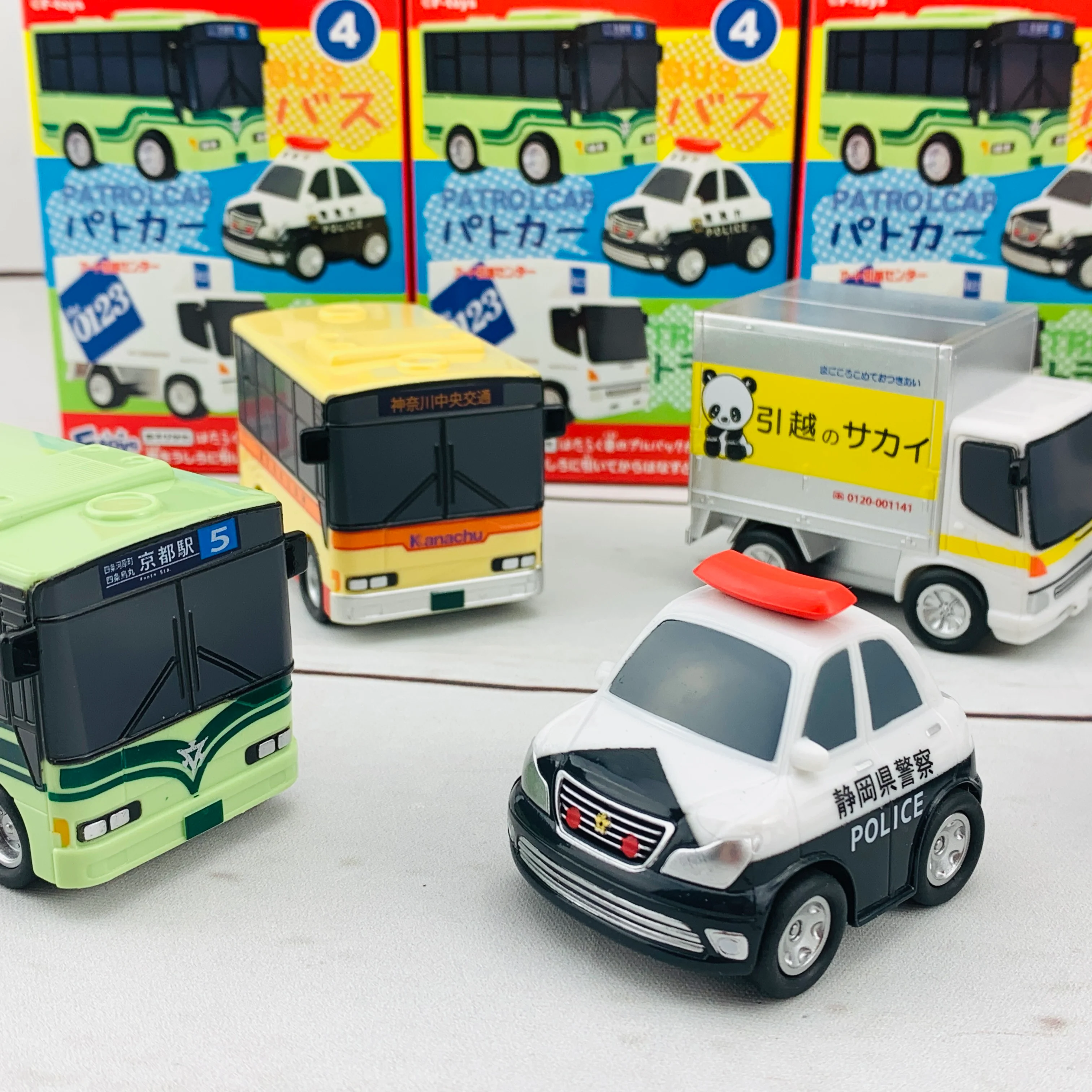 F-Toys Confect. Vehicle Collection #4 Pullback Mini Car - Complete Set of 6 - Image 4