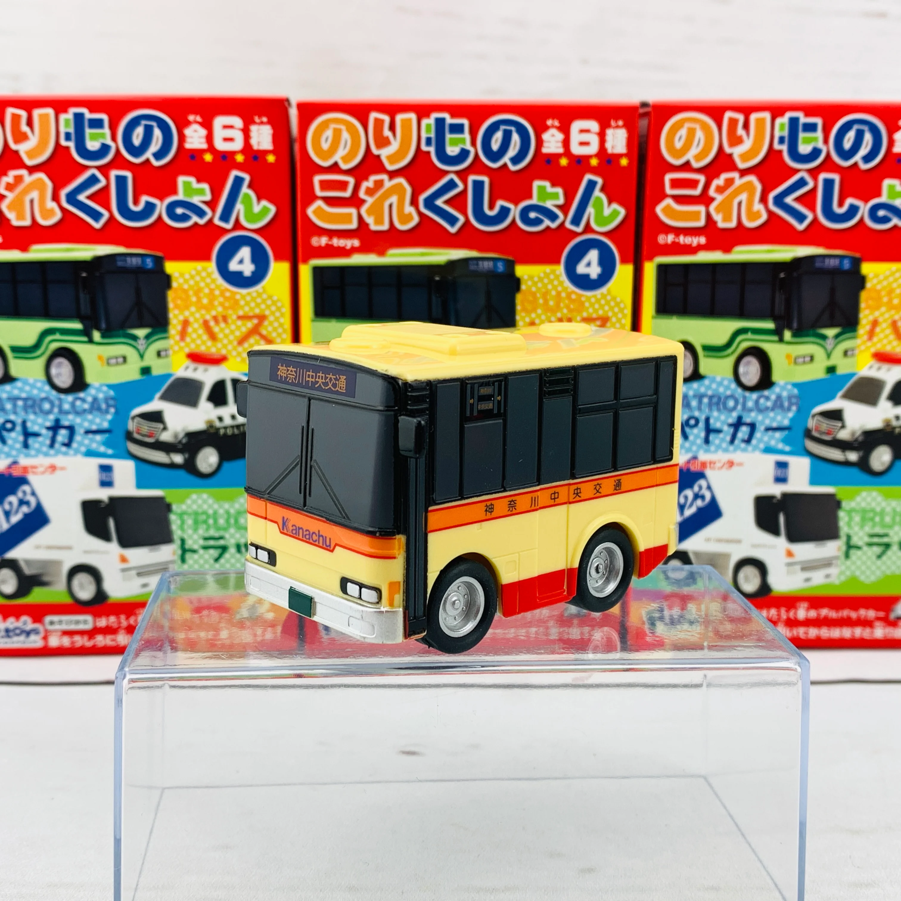 F-Toys Confect. Vehicle Collection #4 Pullback Mini Car - Complete Set of 6 - Image 6