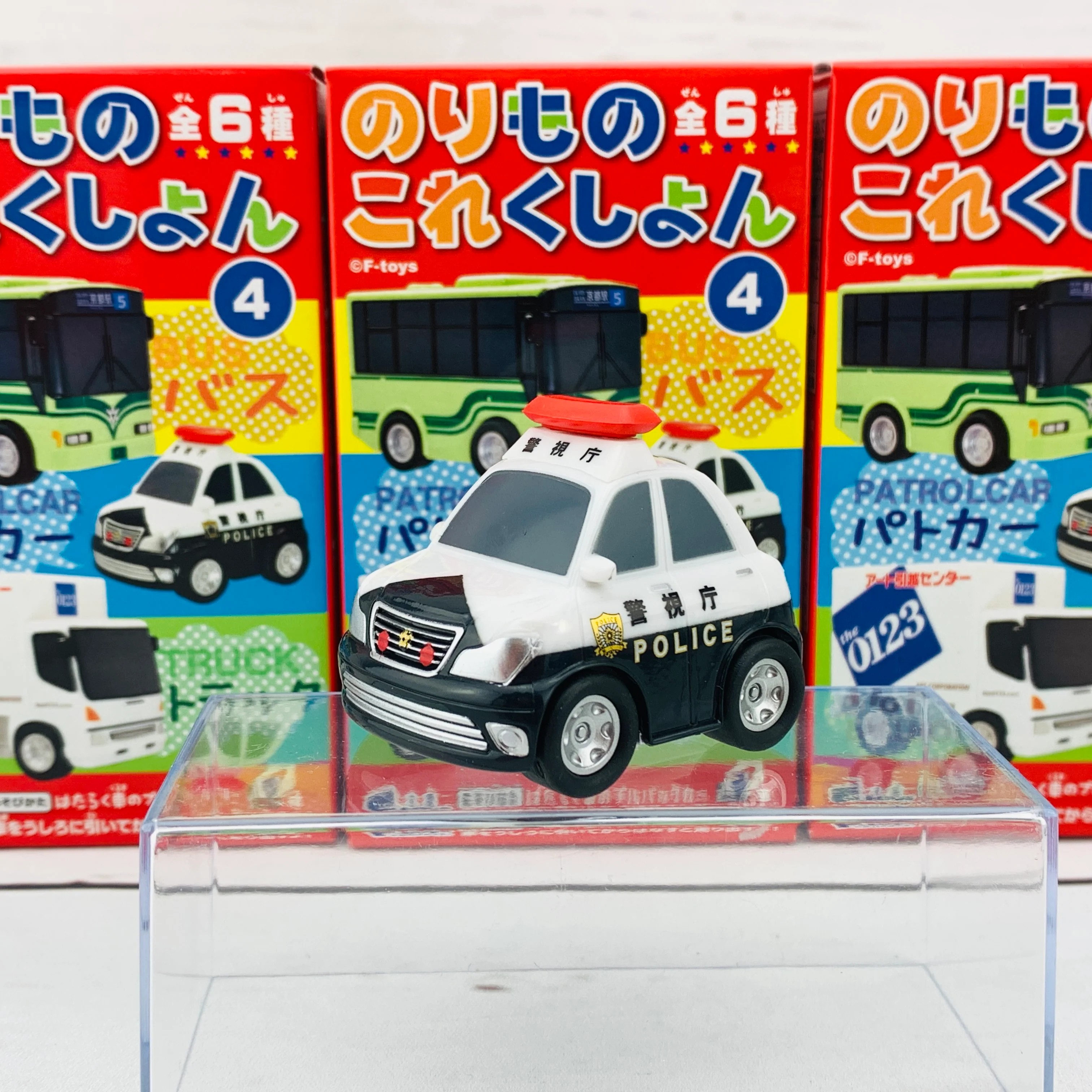 F-Toys Confect. Vehicle Collection #4 Pullback Mini Car - Complete Set of 6 - Image 9
