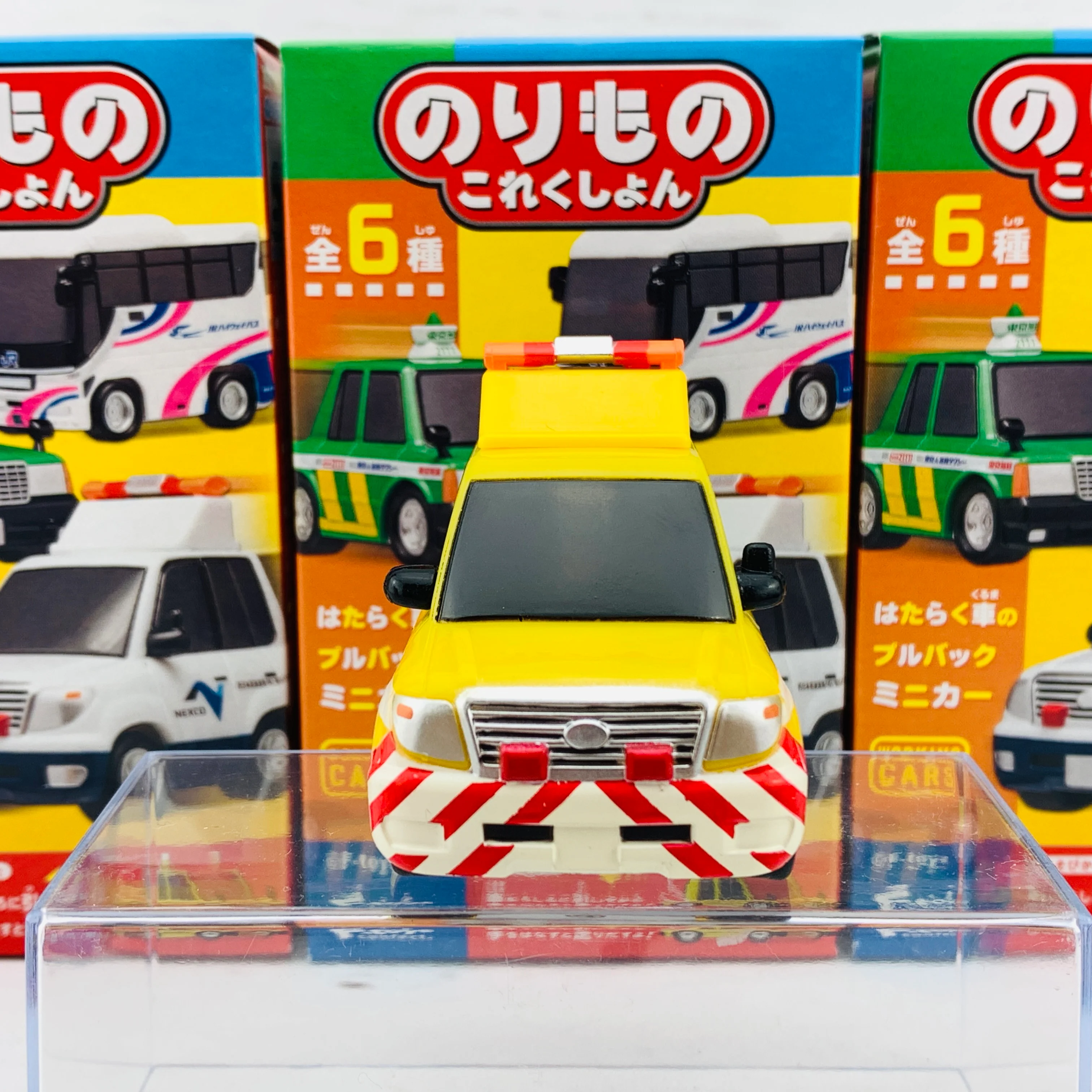 F-Toys Confect. Vehicle Collection #5 Pullback Mini Car - Working Cars B-2 Expressway Patrol Car NEXCO Central - Image 4