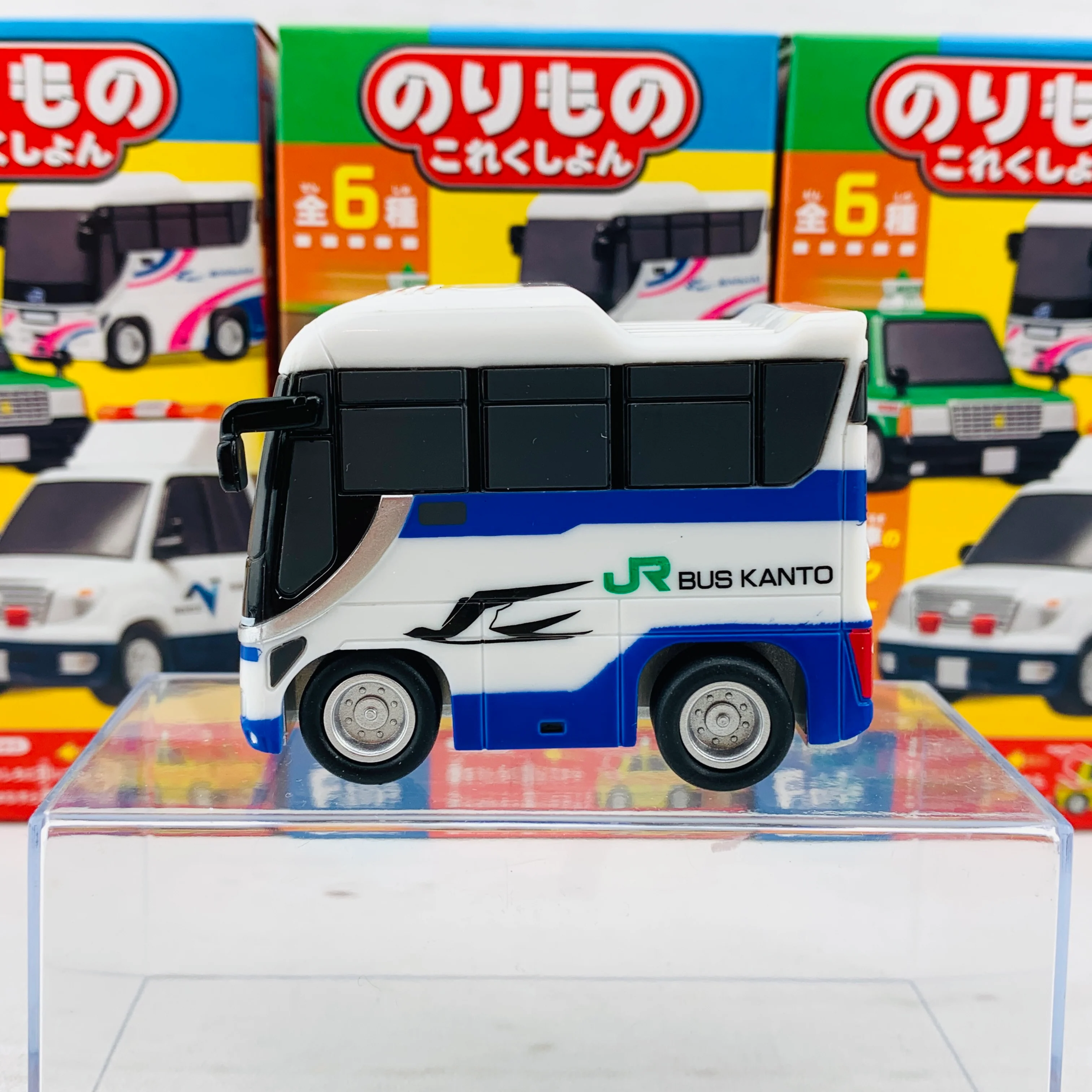 F-Toys Confect. Vehicle Collection #5 Pullback Mini Car - Working Cars C-2 Expressway Bus JR Bus Kanto - Image 2