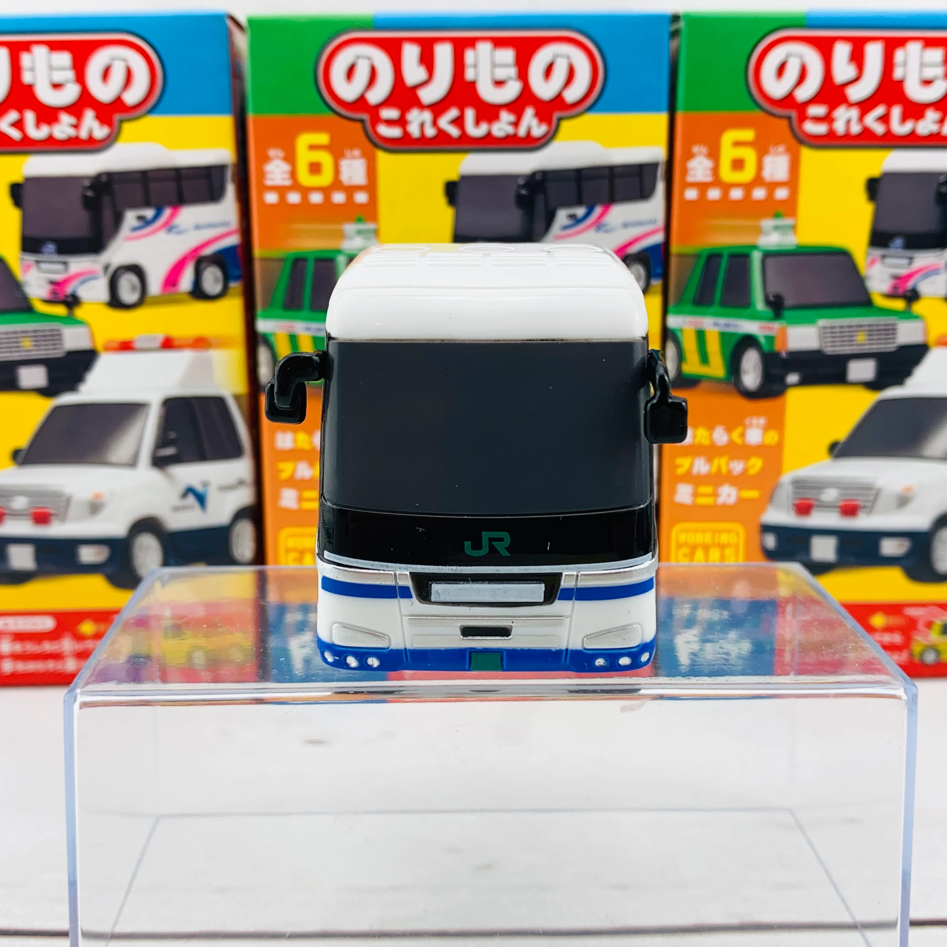 F-Toys Confect. Vehicle Collection #5 Pullback Mini Car - Working Cars C-2 Expressway Bus JR Bus Kanto - Image 3