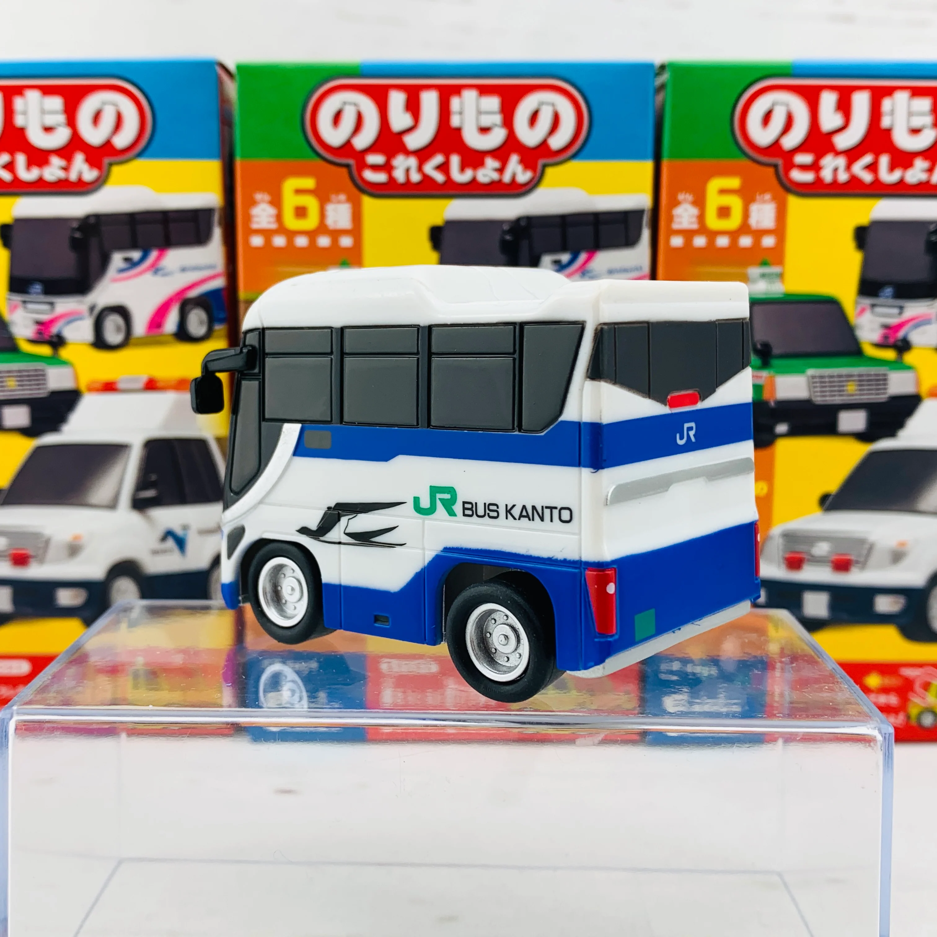 F-Toys Confect. Vehicle Collection #5 Pullback Mini Car - Working Cars C-2 Expressway Bus JR Bus Kanto - Image 4