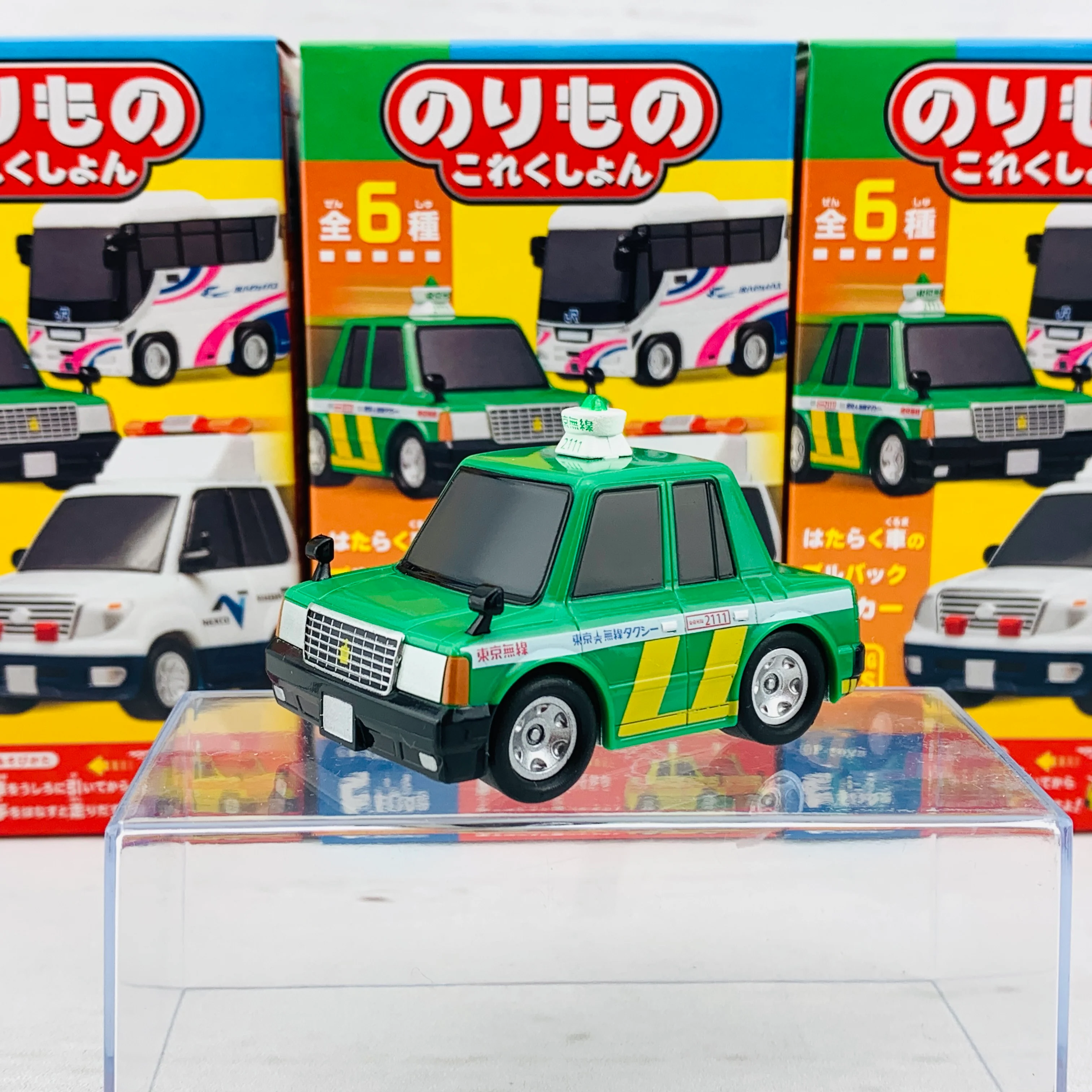 F-Toys Confect. Vehicle Collection #5 Pullback Mini Car - Working Cars Complete Set of 6 - Image 5