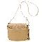 Faux Fur Shoulder Bag Beige - Image 4