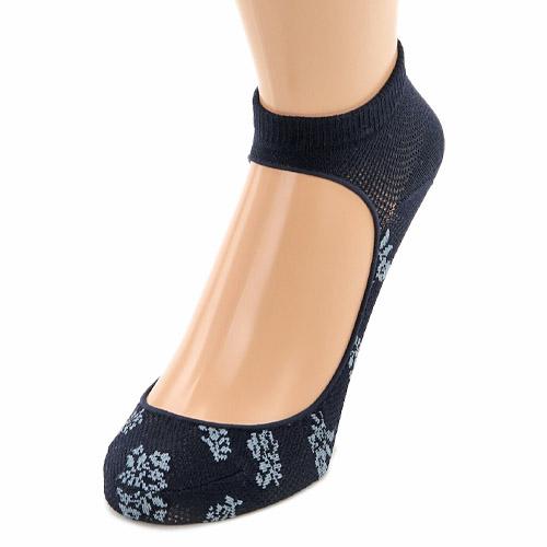 Floral pattern cover socks - Image 2